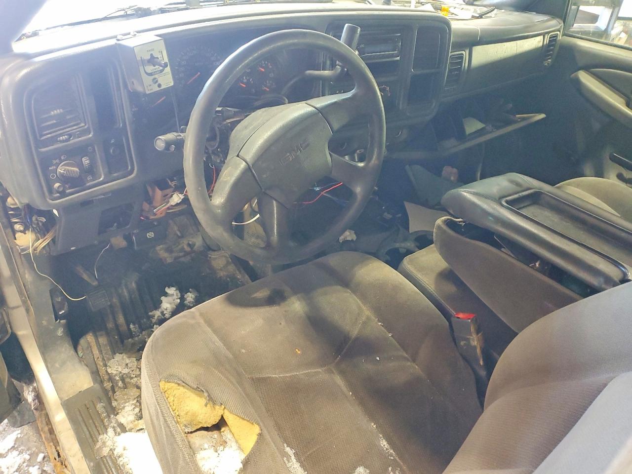 2004 Gmc New Sierra K3500 Gray vin: 1GDJK33G24F250007
