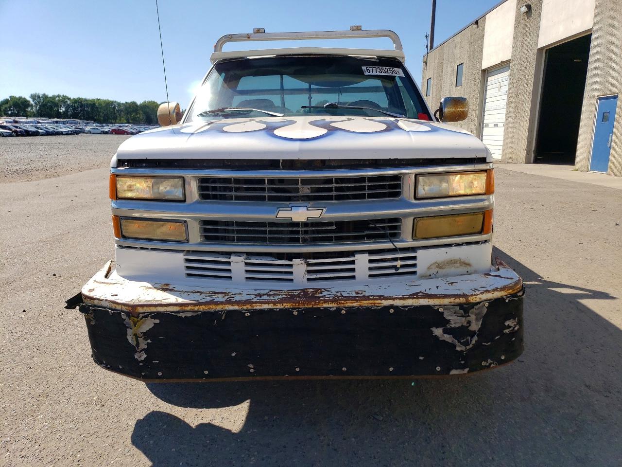 1992 Gmc Sierra C3500 Heavy Duty White vin: 1GDKC34F8NJ520072