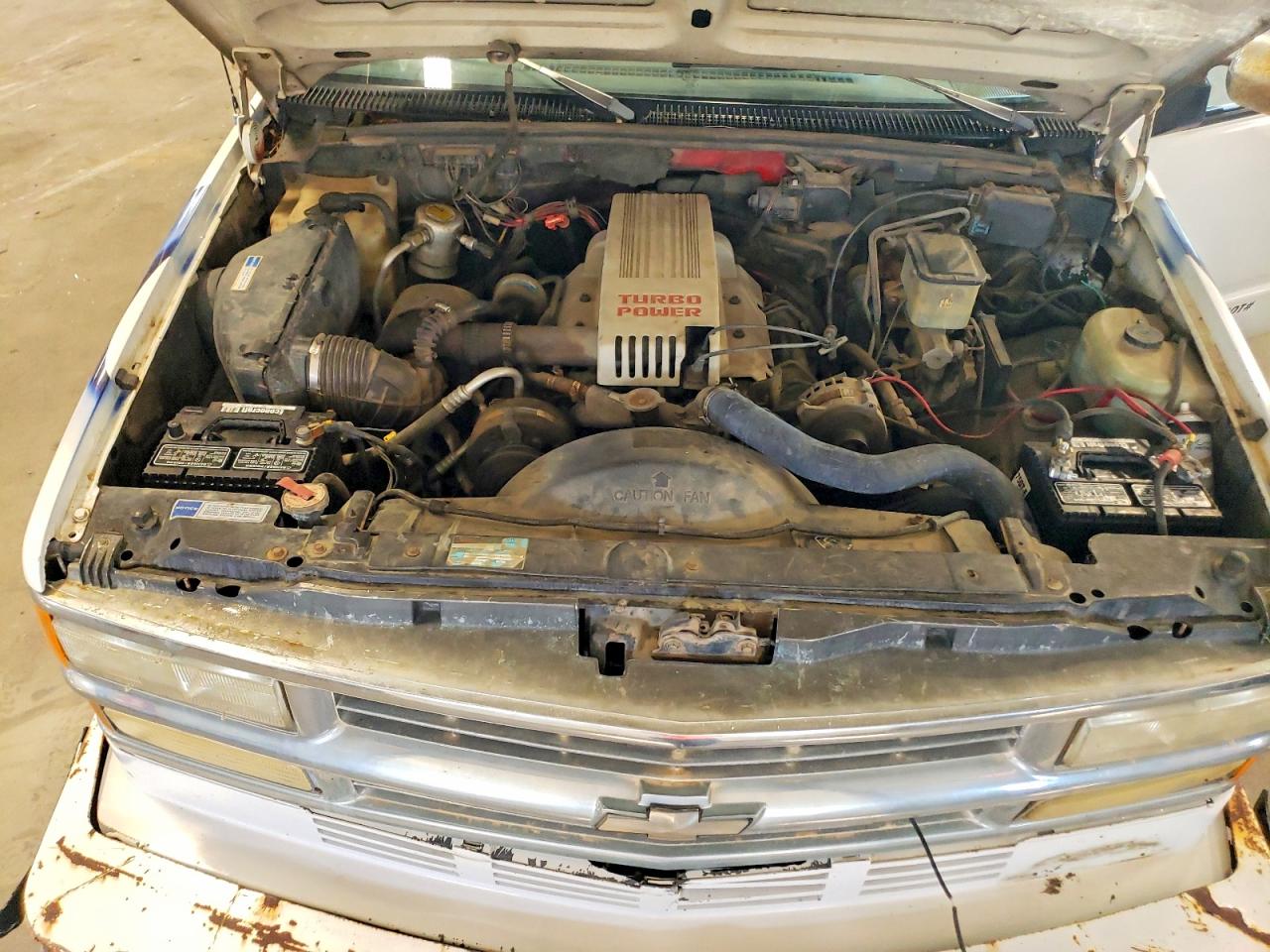 1992 Gmc Sierra C3500 Heavy Duty White vin: 1GDKC34F8NJ520072