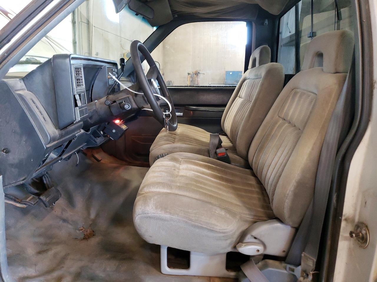 1992 Gmc Sierra C3500 Heavy Duty White vin: 1GDKC34F8NJ520072