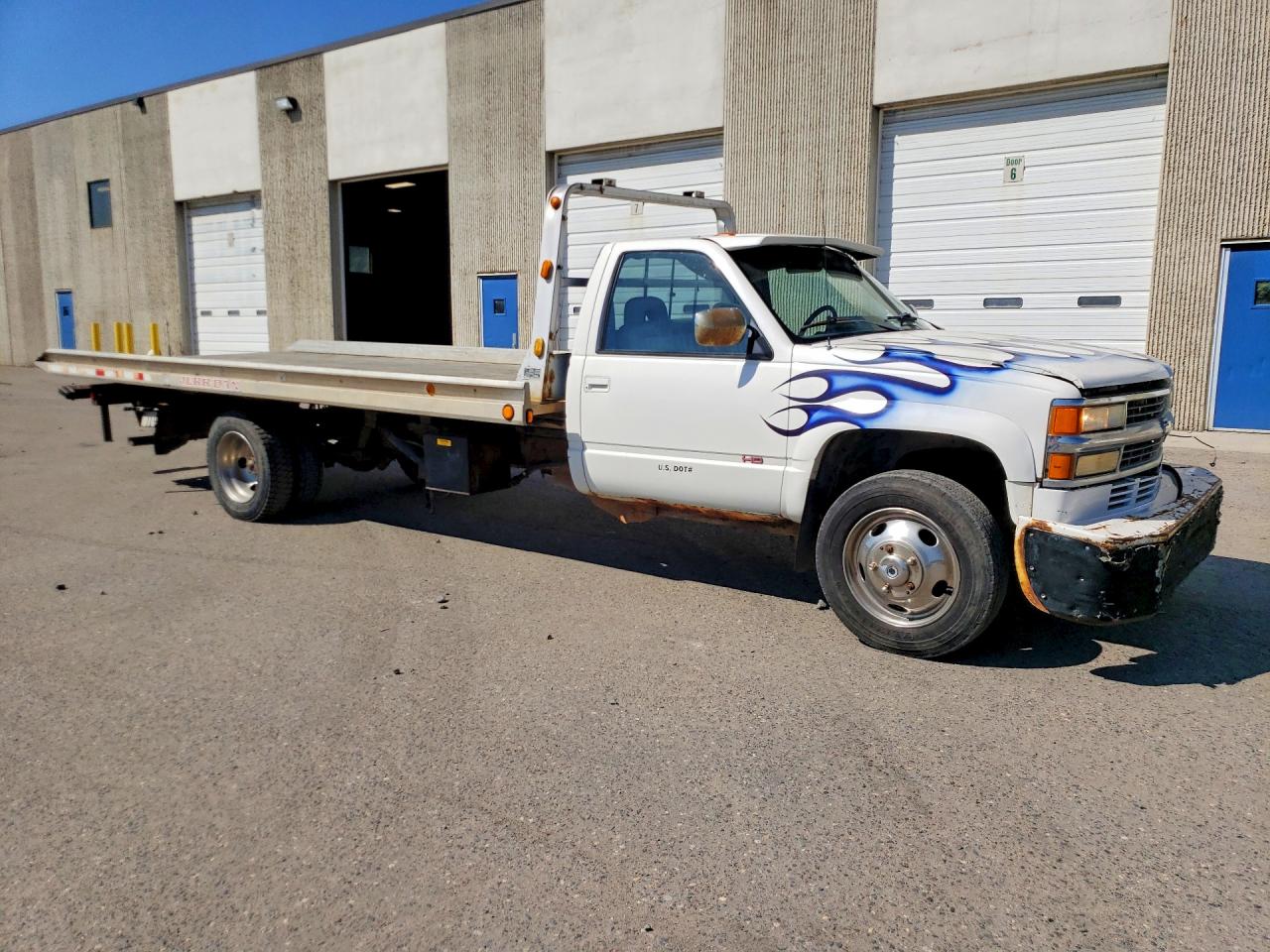 1992 Gmc Sierra C3500 Heavy Duty White vin: 1GDKC34F8NJ520072