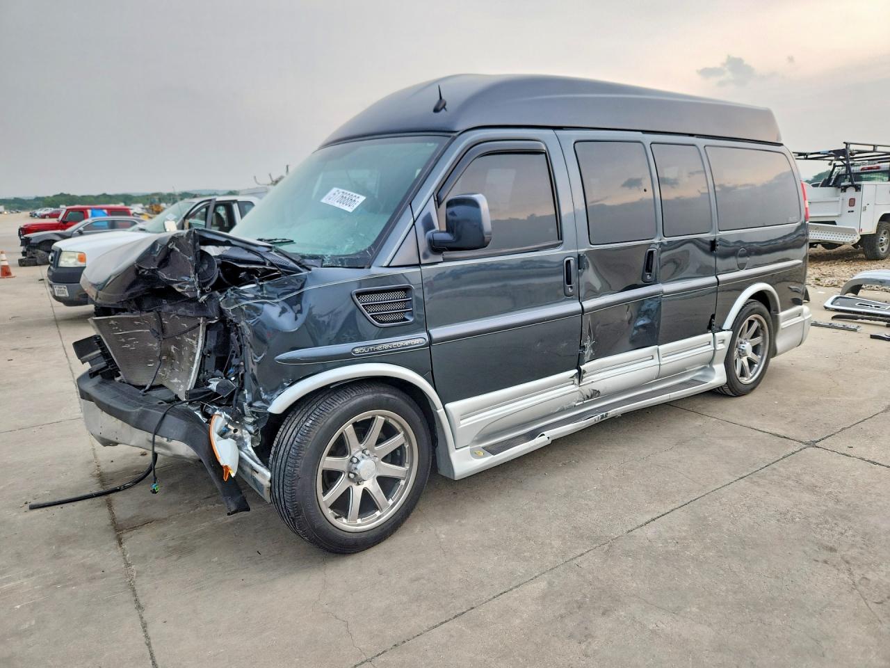 2014 Gmc Savana Rv G1500 3lt Charcoal vin: 1GDS7DC4XE1163679