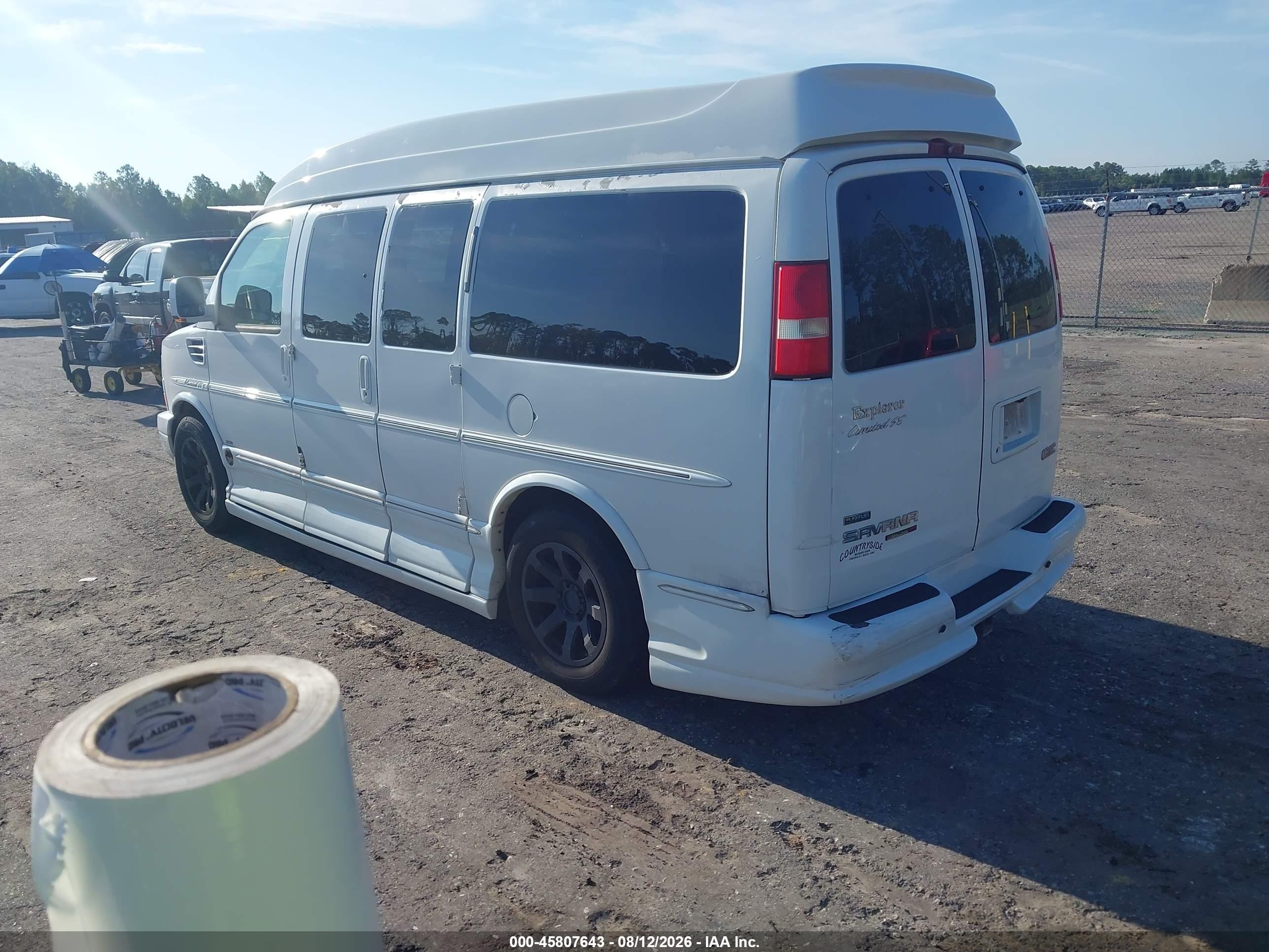 2011 Gmc Savana 1500 Upfitter White vin: 1GDS8DC4XB1182273