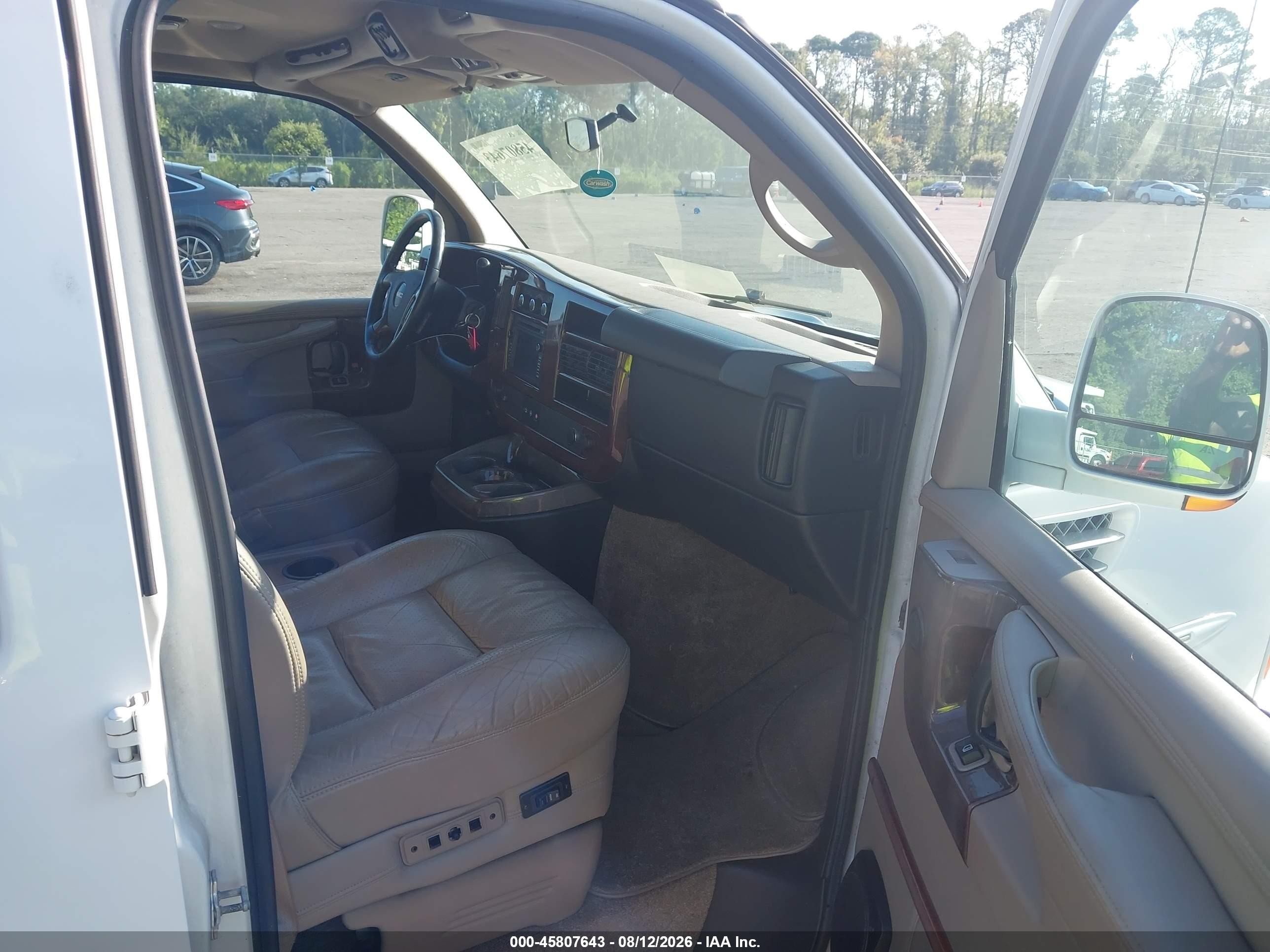 2011 Gmc Savana 1500 Upfitter White vin: 1GDS8DC4XB1182273