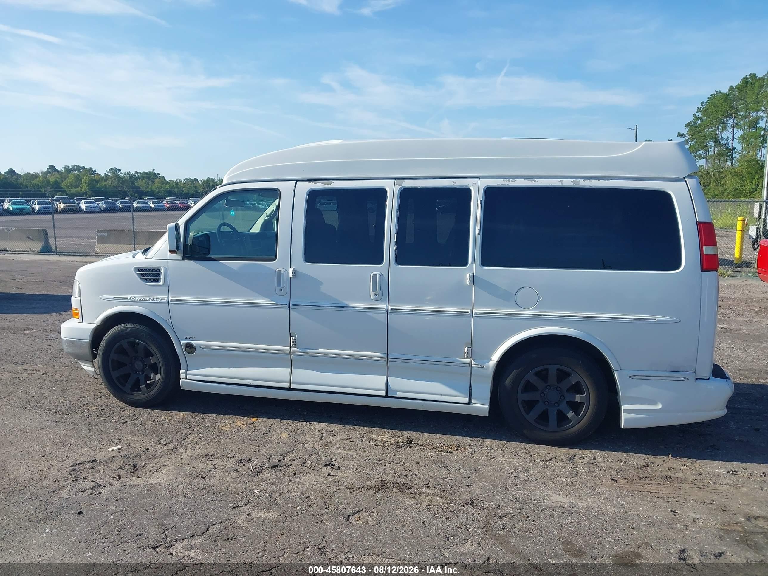 2011 Gmc Savana 1500 Upfitter White vin: 1GDS8DC4XB1182273