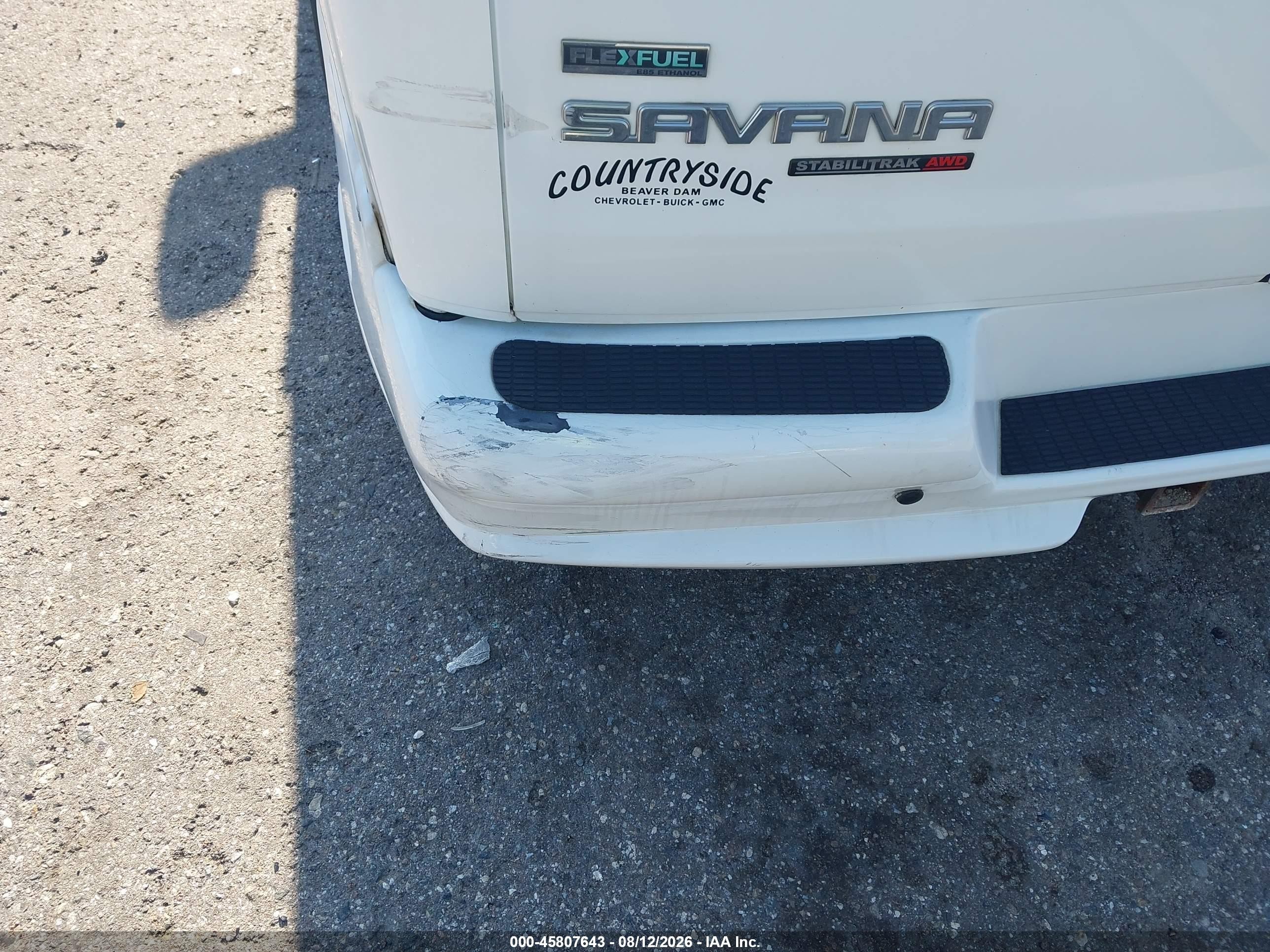 2011 Gmc Savana 1500 Upfitter White vin: 1GDS8DC4XB1182273