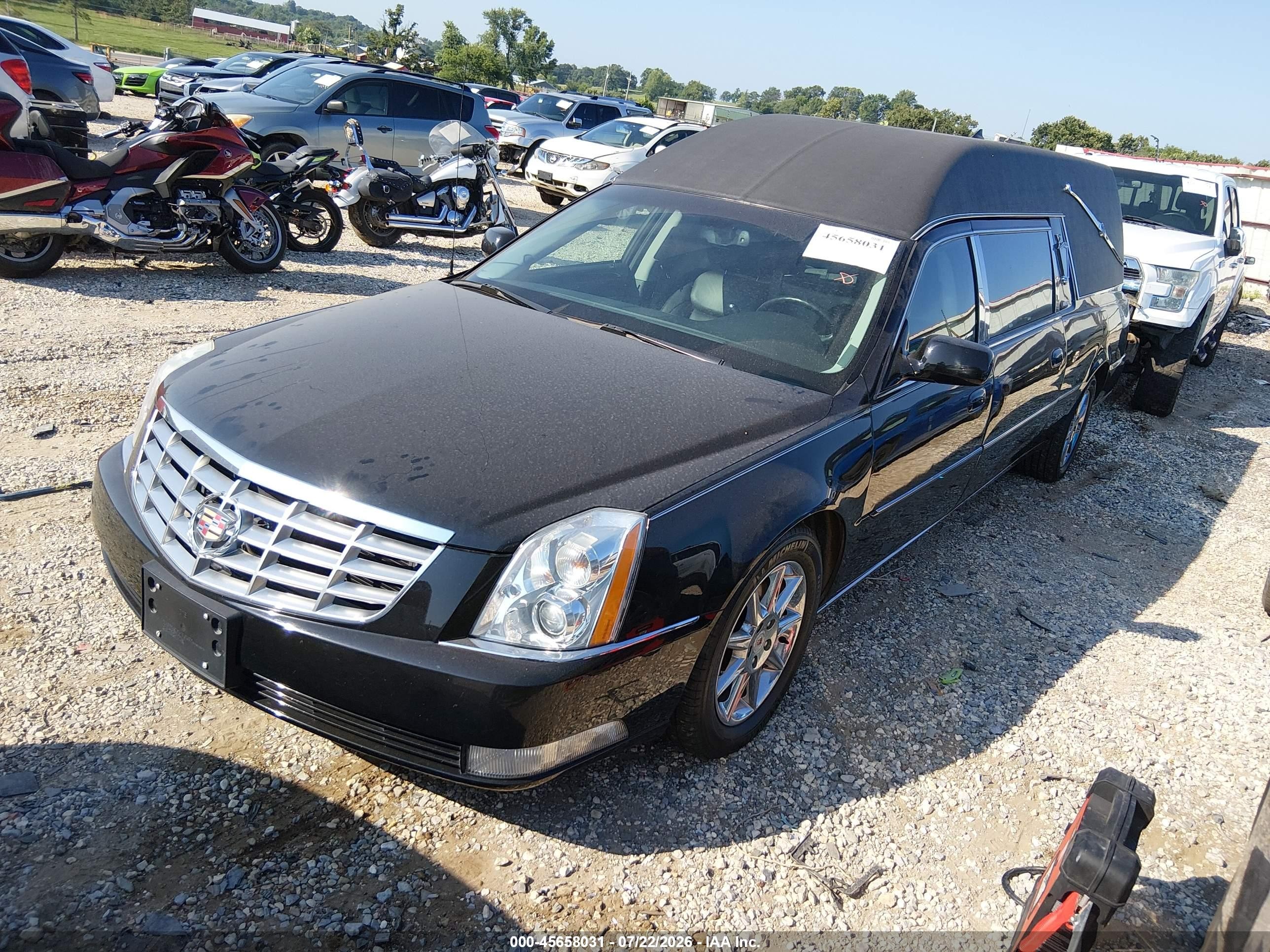 2011 Cadillac Dts Professional Limousine Черный vin: 1GE7K9C60BU600498