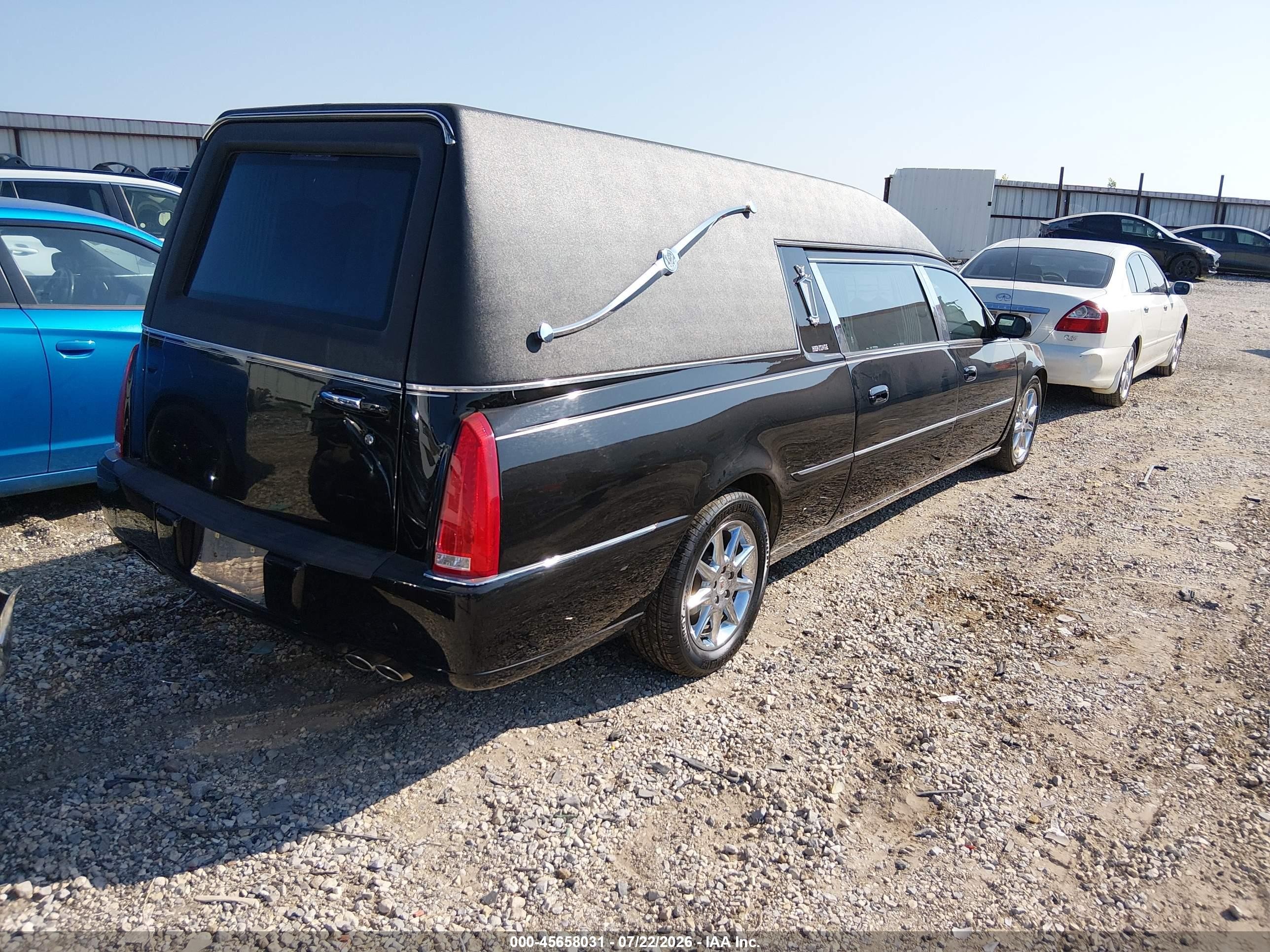 2011 Cadillac Dts Professional Limousine Черный vin: 1GE7K9C60BU600498