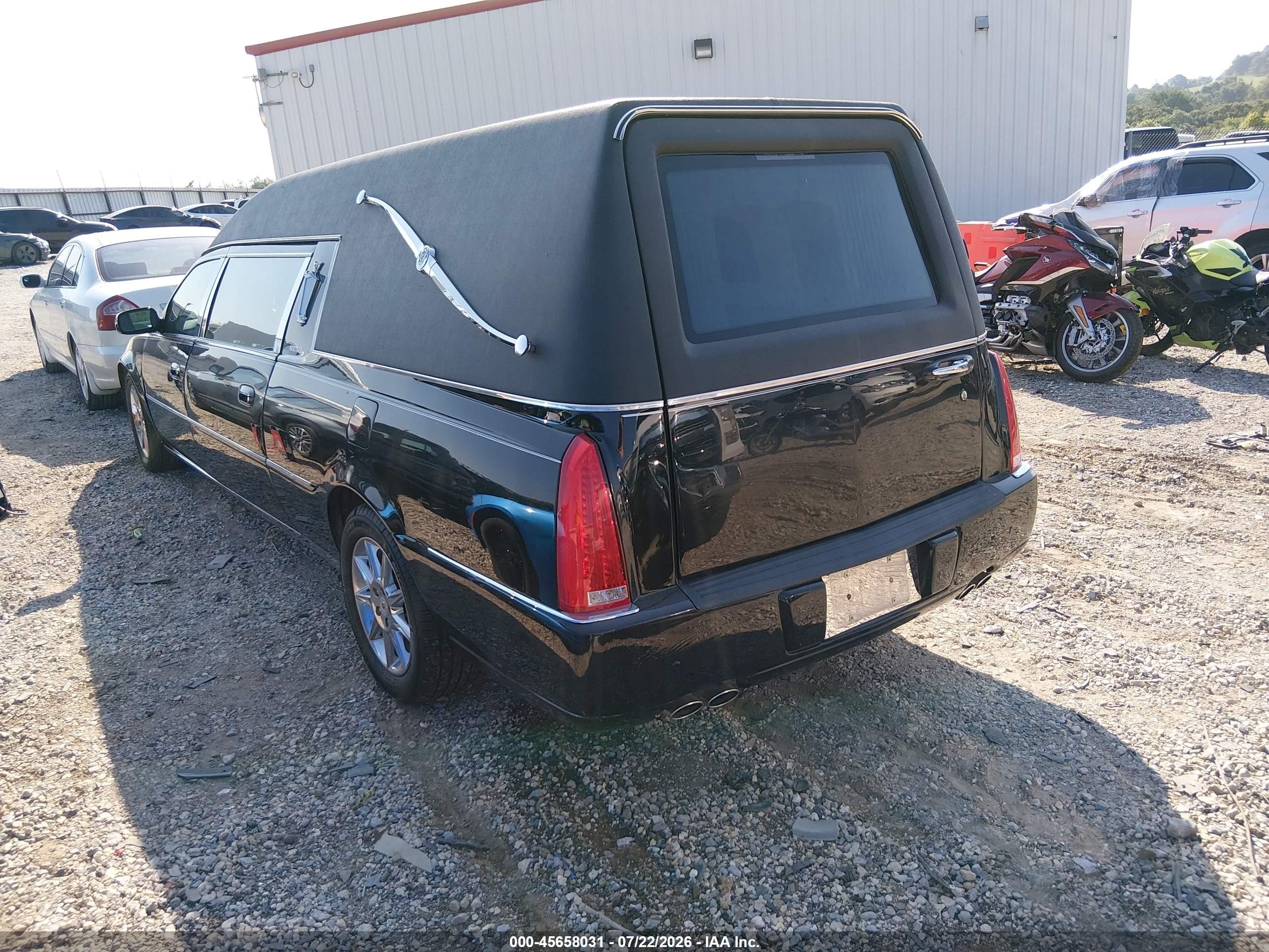 2011 Cadillac Dts Professional Limousine Черный vin: 1GE7K9C60BU600498