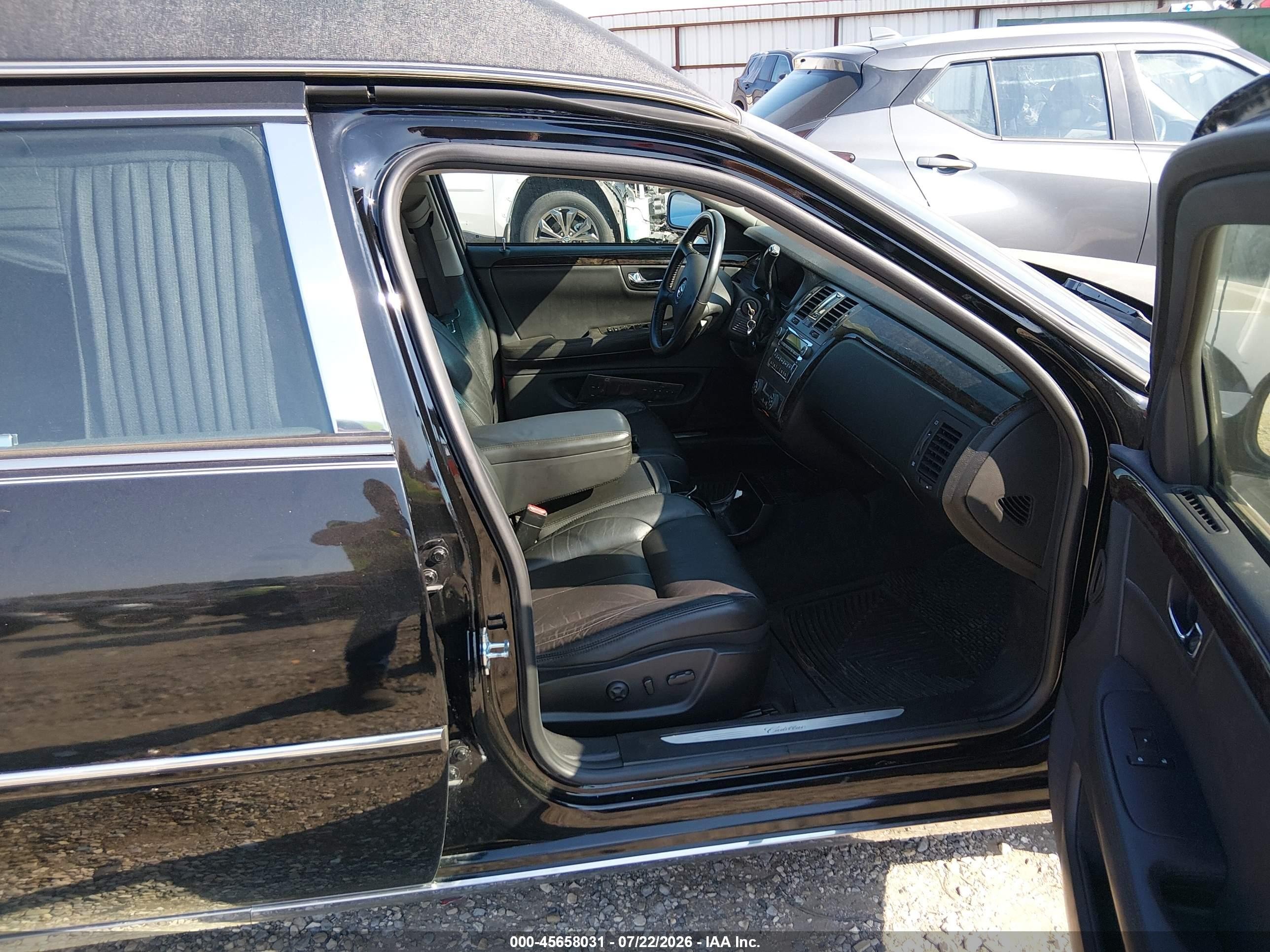 2011 Cadillac Dts Professional Limousine Черный vin: 1GE7K9C60BU600498