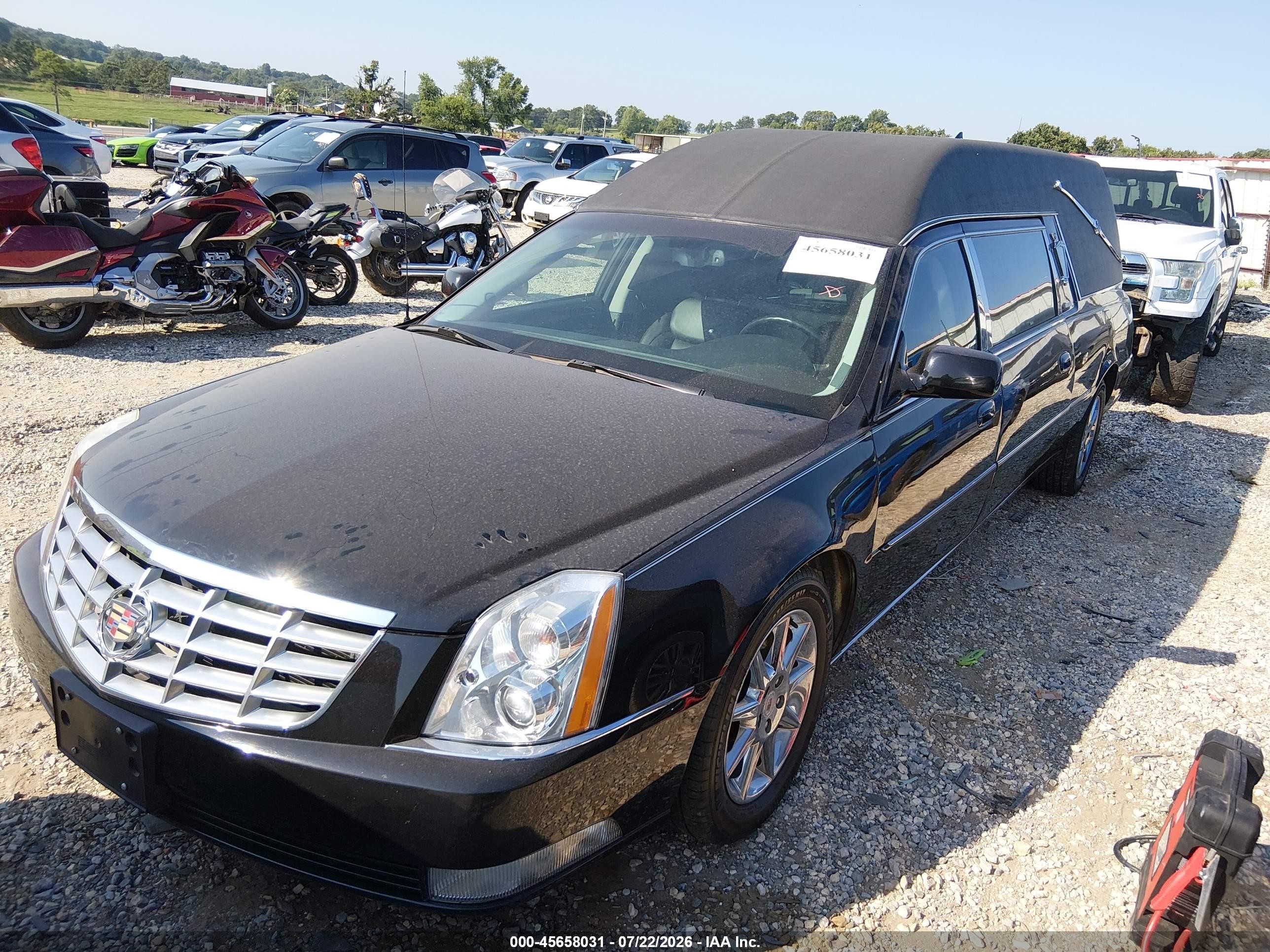 2011 Cadillac Dts Professional Limousine Черный vin: 1GE7K9C60BU600498