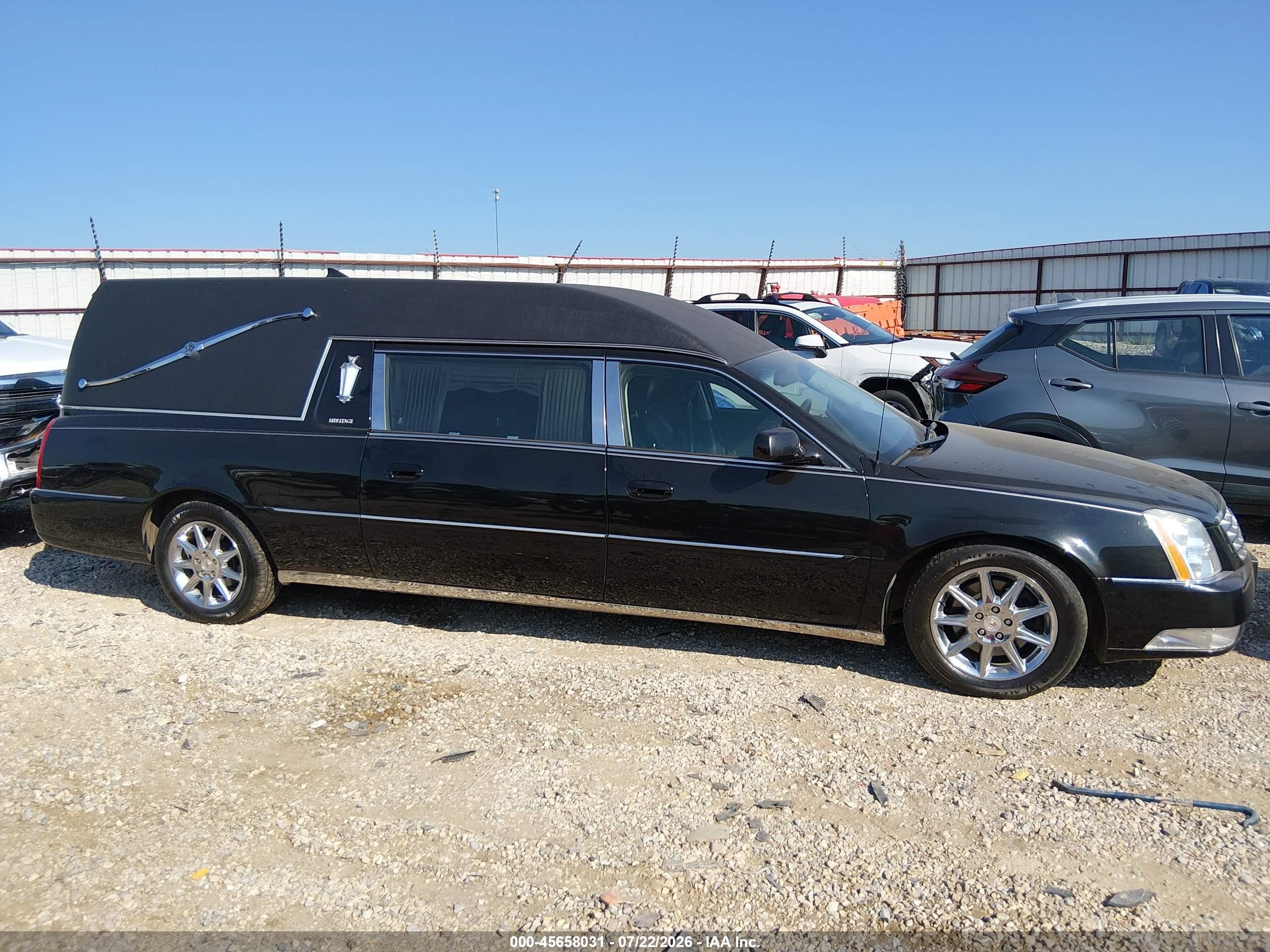 2011 Cadillac Dts Professional Limousine Черный vin: 1GE7K9C60BU600498