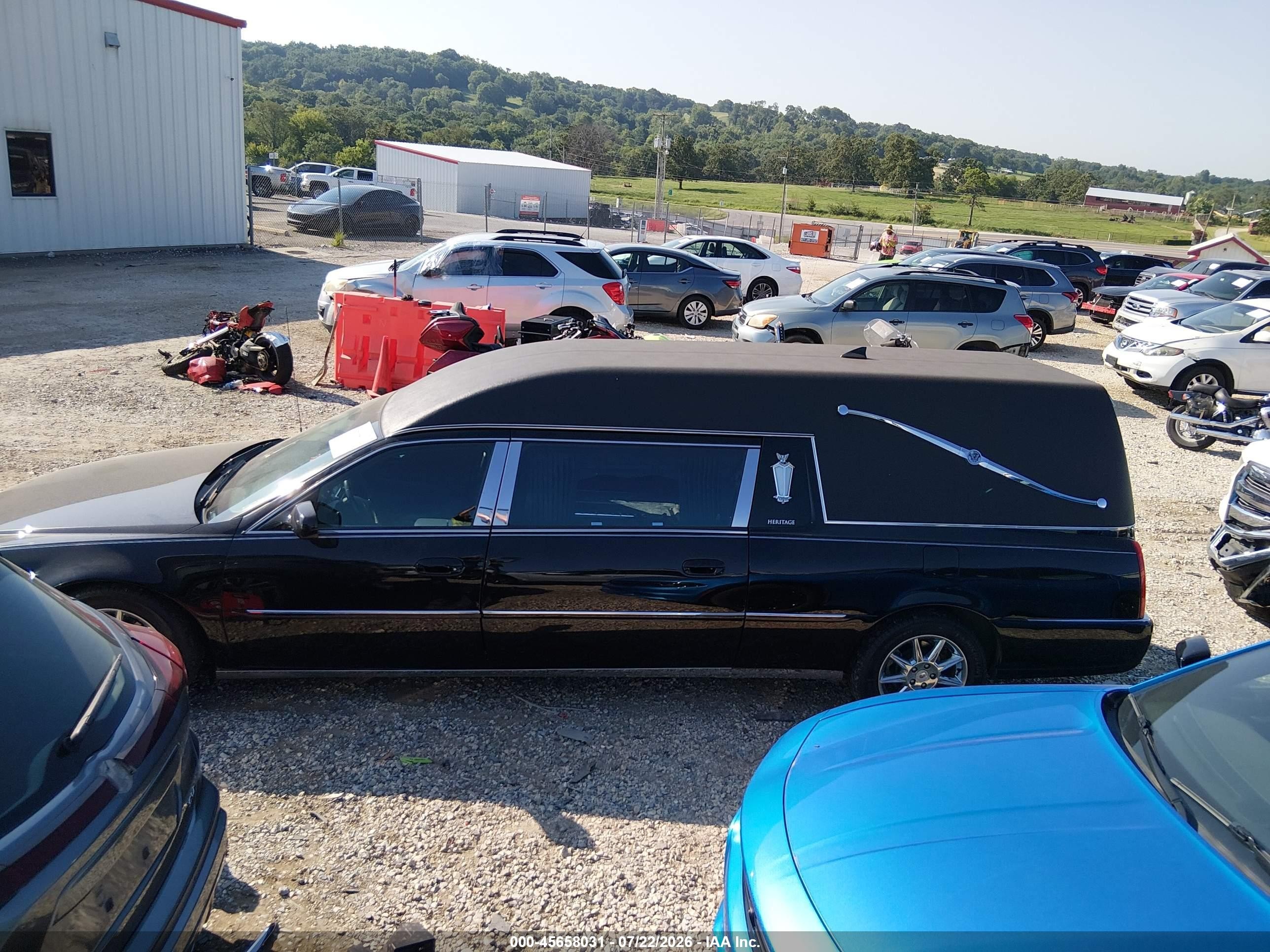 2011 Cadillac Dts Professional Limousine Черный vin: 1GE7K9C60BU600498