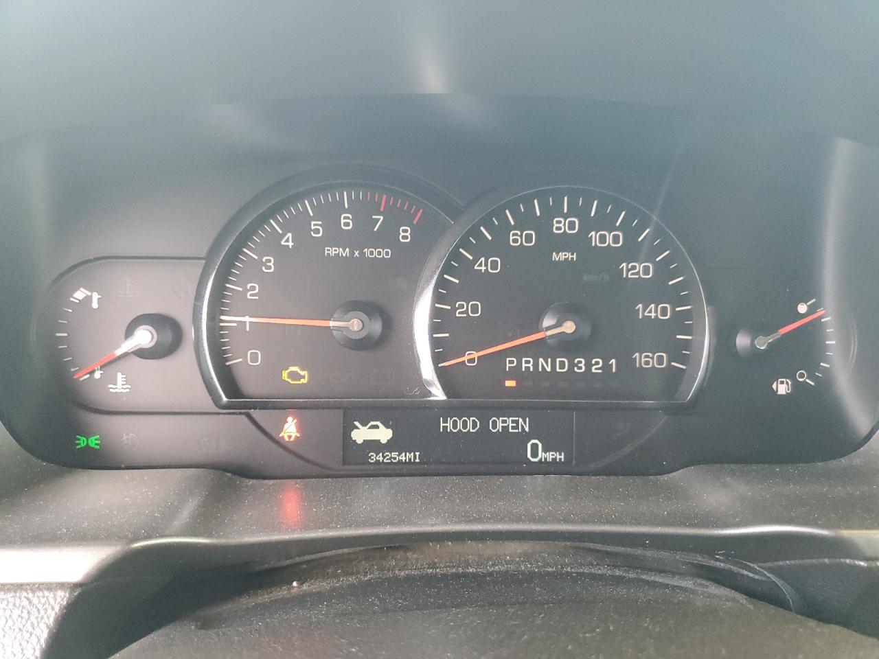 2011 Cadillac Professional Chassis Black vin: 1GE7K9C66BU600117 Damage: Warning Light - Engine, On, Unacceptable