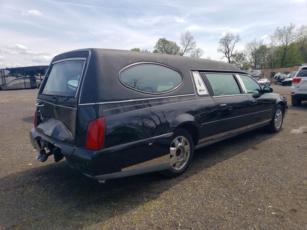 2003 Cadillac Commercial Hearse Black vin: 1GEEH00Y03U500894