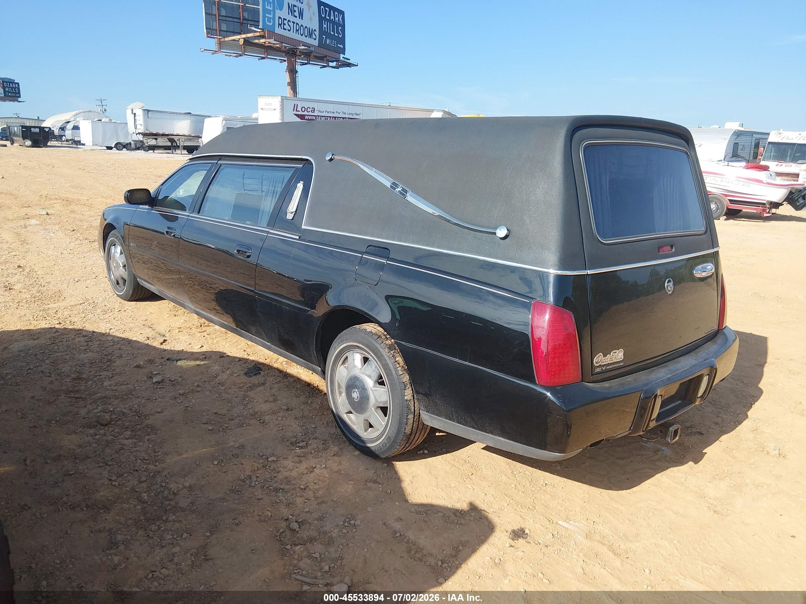 2004 Cadillac Deville Standard Black vin: 1GEEH00Y34U500616