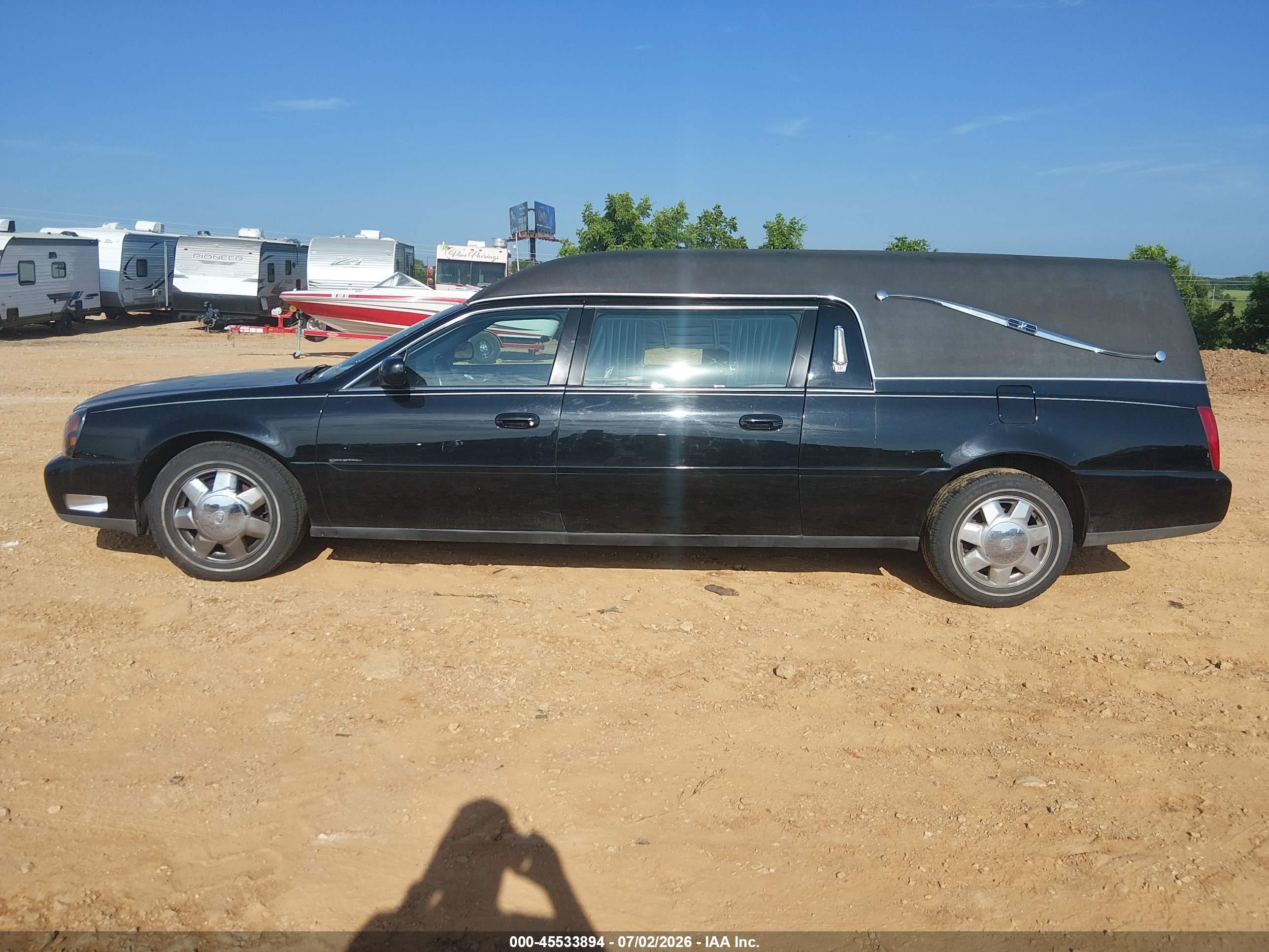 2004 Cadillac Deville Standard Black vin: 1GEEH00Y34U500616
