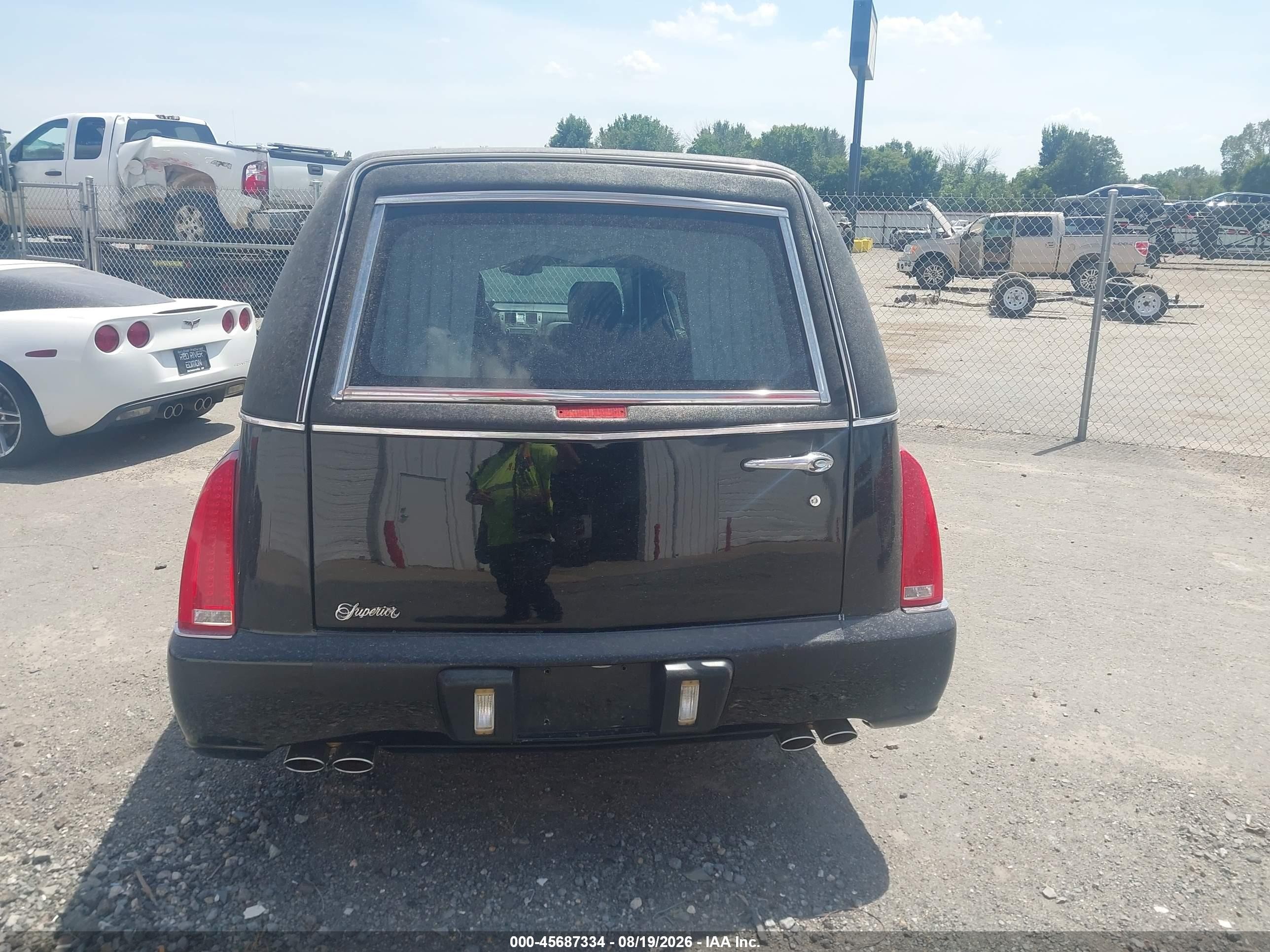 2009 Cadillac Dts Professional Funeral Coach Black vin: 1GEEH00Y59U500186