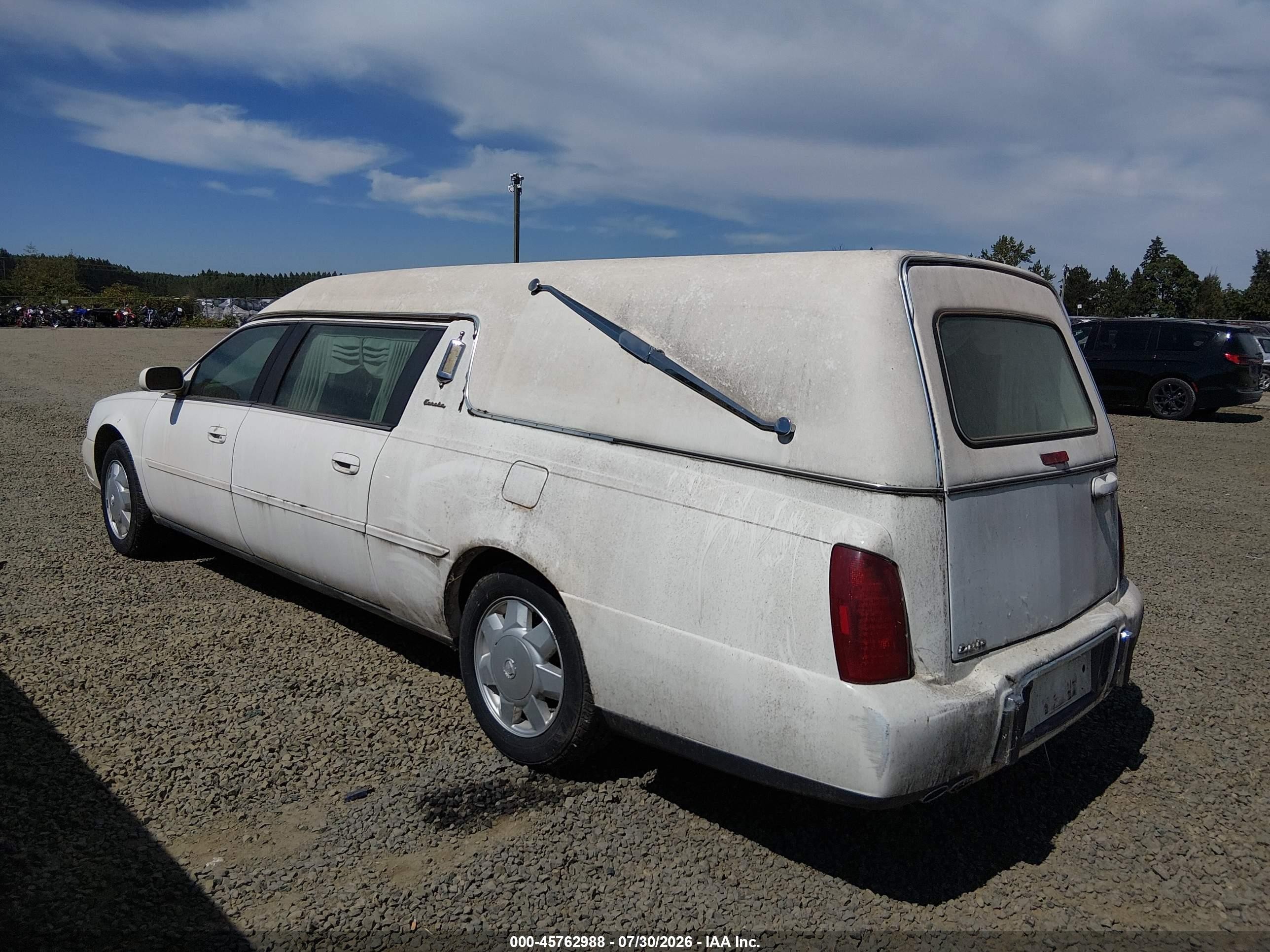 2003 Cadillac Deville Standard White vin: 1GEEH00Y83U500450