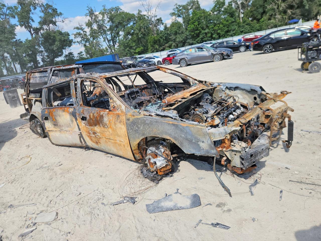 2007 Cadillac Commercial Chassis Burn vin: 1GEEH06Y07U500584