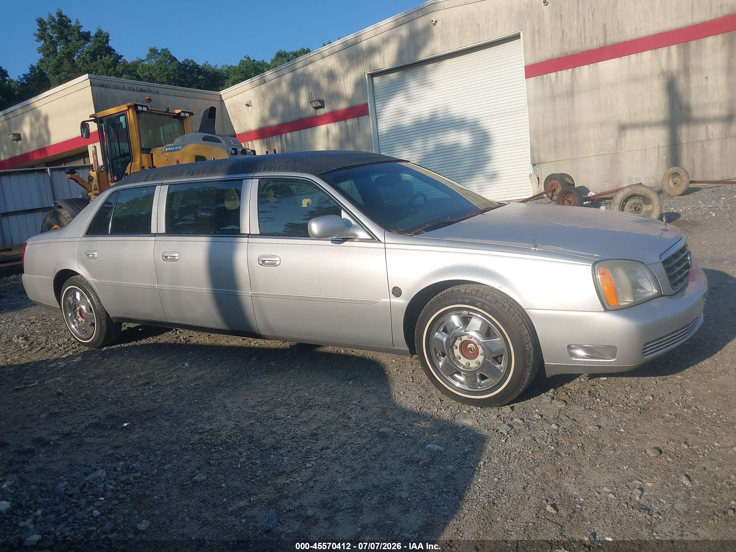2003 Cadillac Deville Standard Silver vin: 1GEEH90Y13U550353