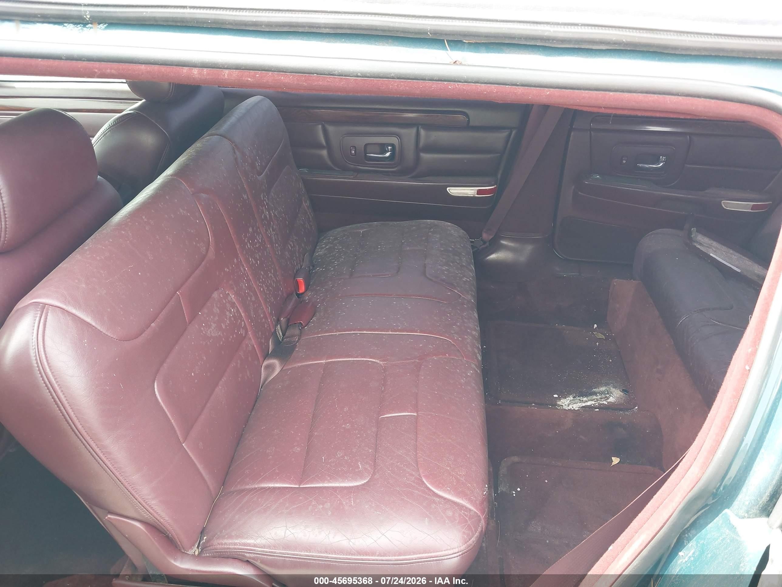 1997 Cadillac Deville Professional   Green vin: 1GEEH90Y4VU700443