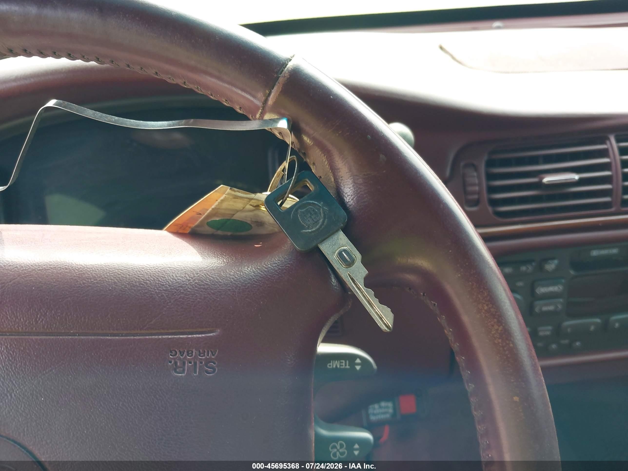 1997 Cadillac Deville Professional   Green vin: 1GEEH90Y4VU700443
