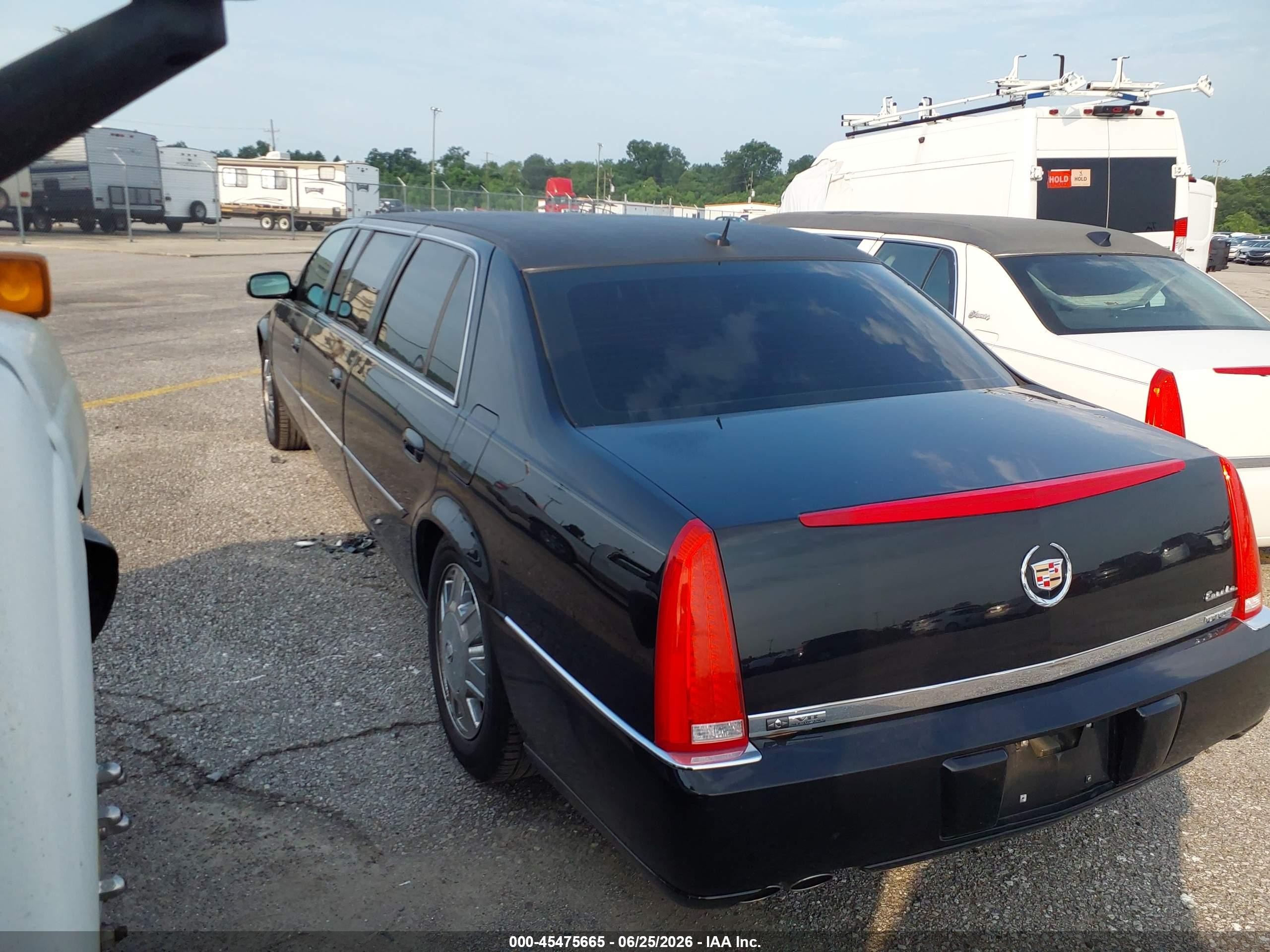 2006 Cadillac Dts Professional Black vin: 1GEEH96Y86U550801