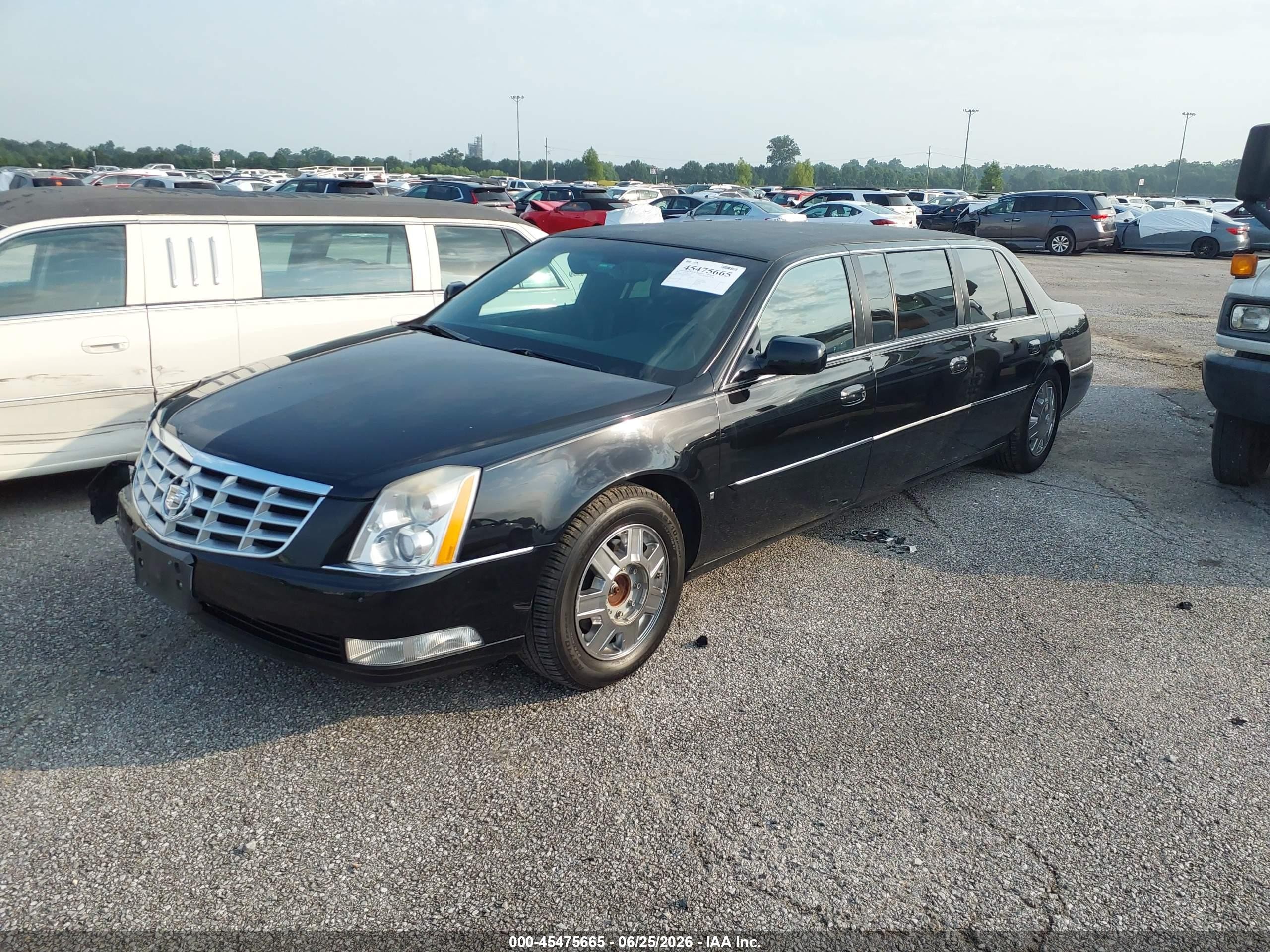 2006 Cadillac Dts Professional Black vin: 1GEEH96Y86U550801