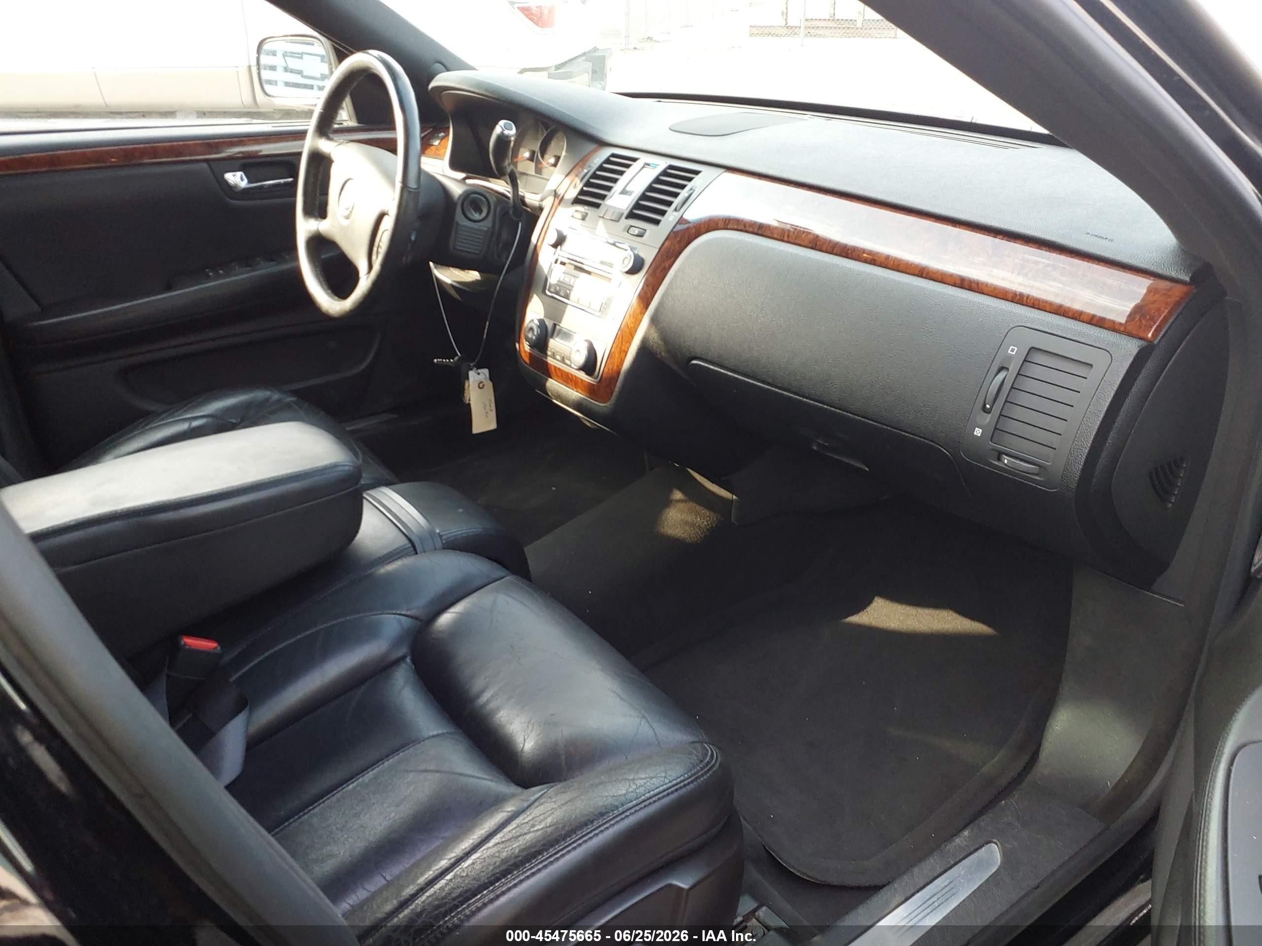 2006 Cadillac Dts Professional Black vin: 1GEEH96Y86U550801