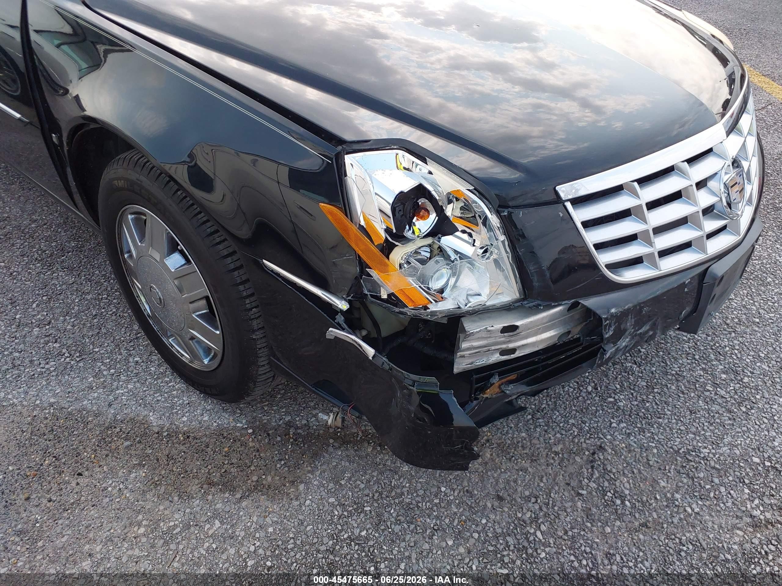 2006 Cadillac Dts Professional Black vin: 1GEEH96Y86U550801