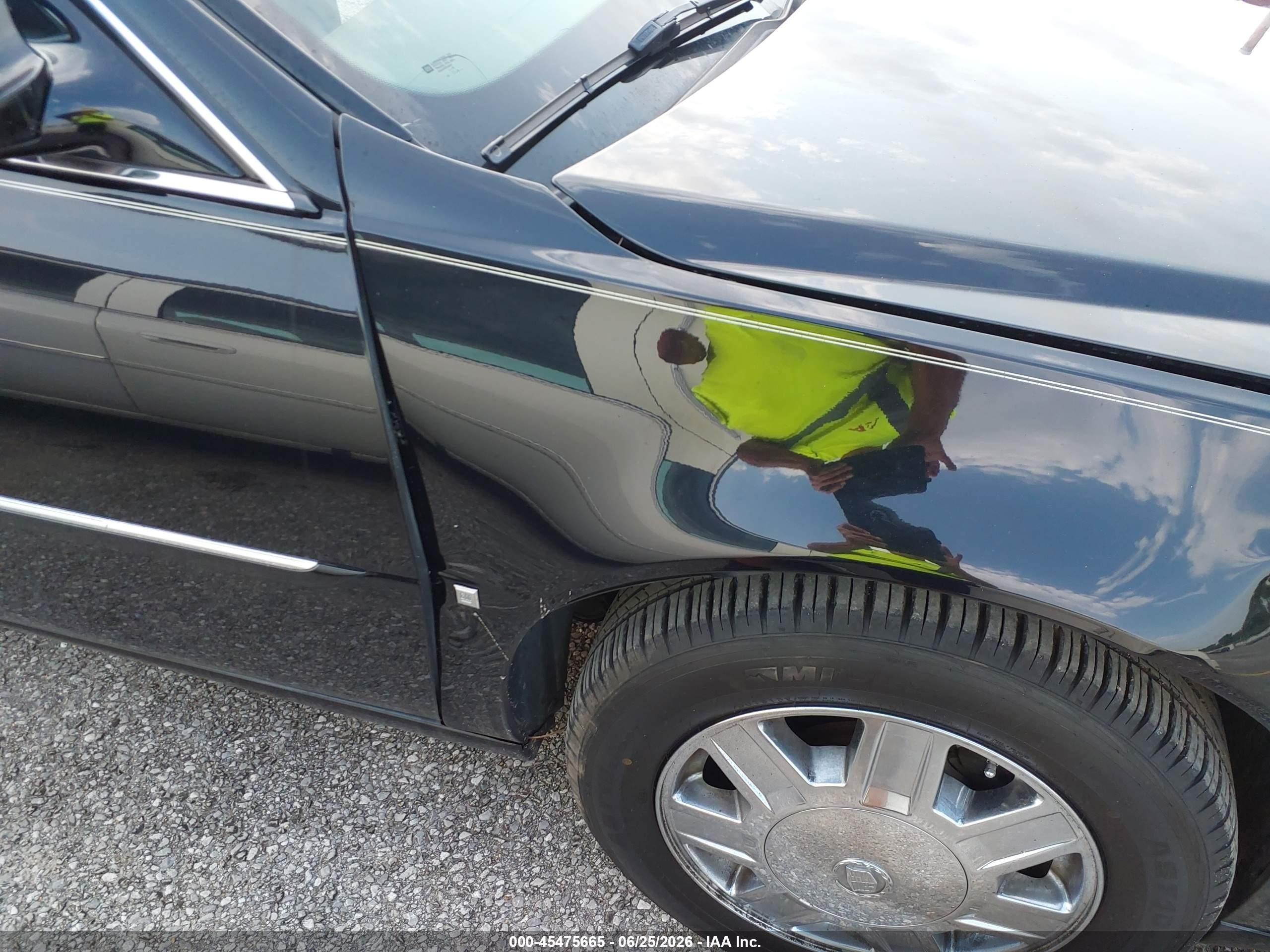 2006 Cadillac Dts Professional Black vin: 1GEEH96Y86U550801