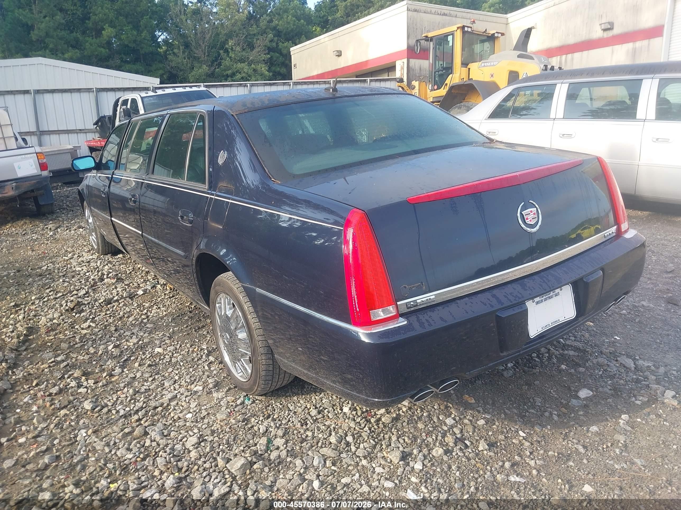 2006 Cadillac Dts Professional   Dark Blue vin: 1GEEH96Y96U550774