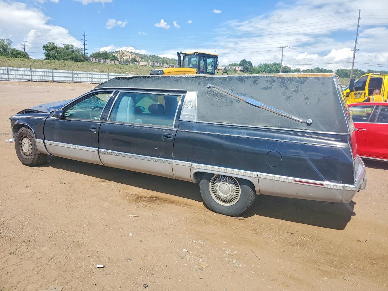 1996 Cadillac Commercial Chassis Black vin: 1GEFH90P0TR705716