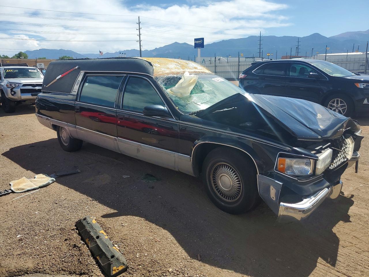 1996 Cadillac Commercial Chassis Black vin: 1GEFH90P0TR705716