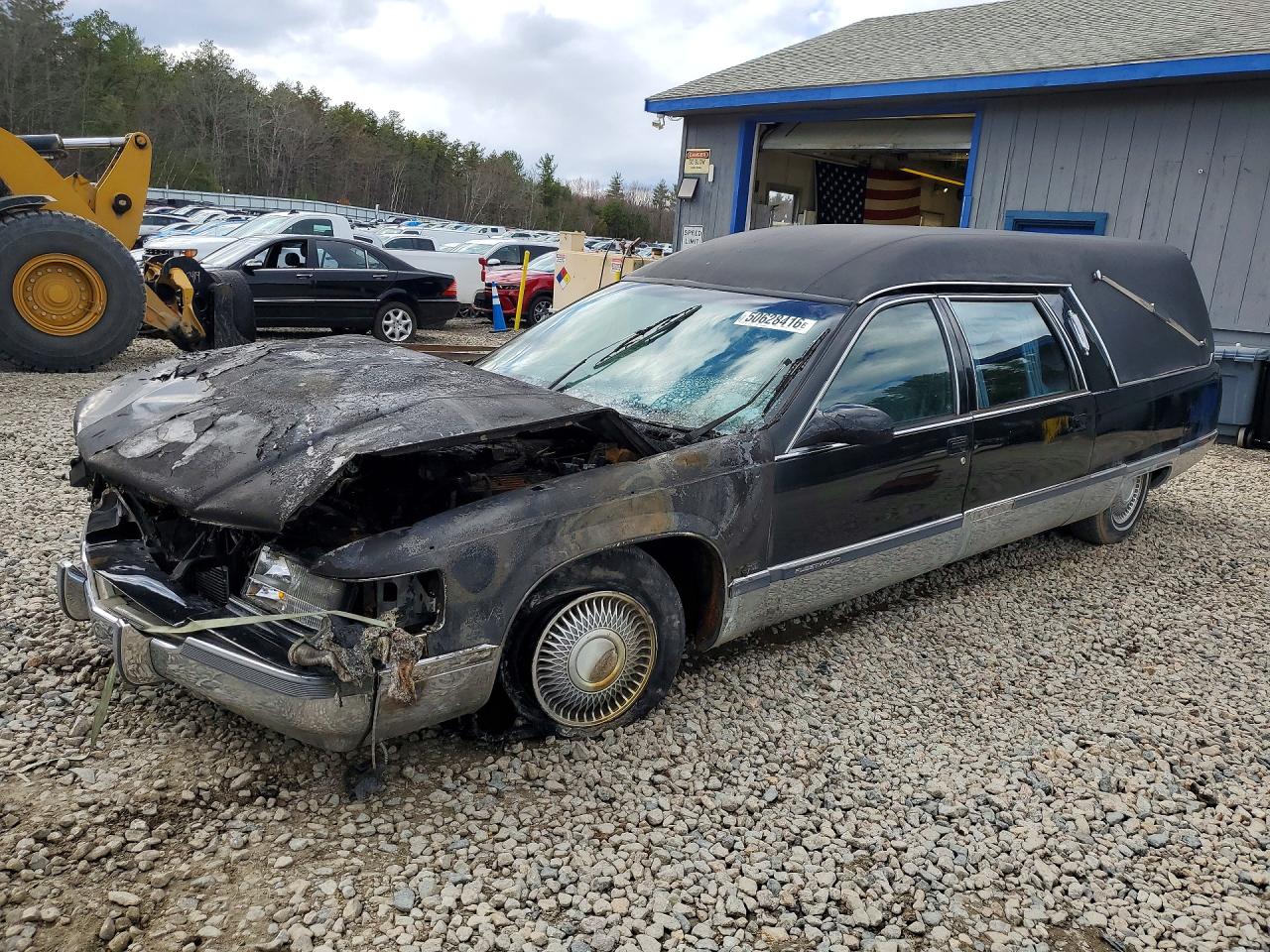 1996 Cadillac Commercial Chassis Black vin: 1GEFH90P4TR707145