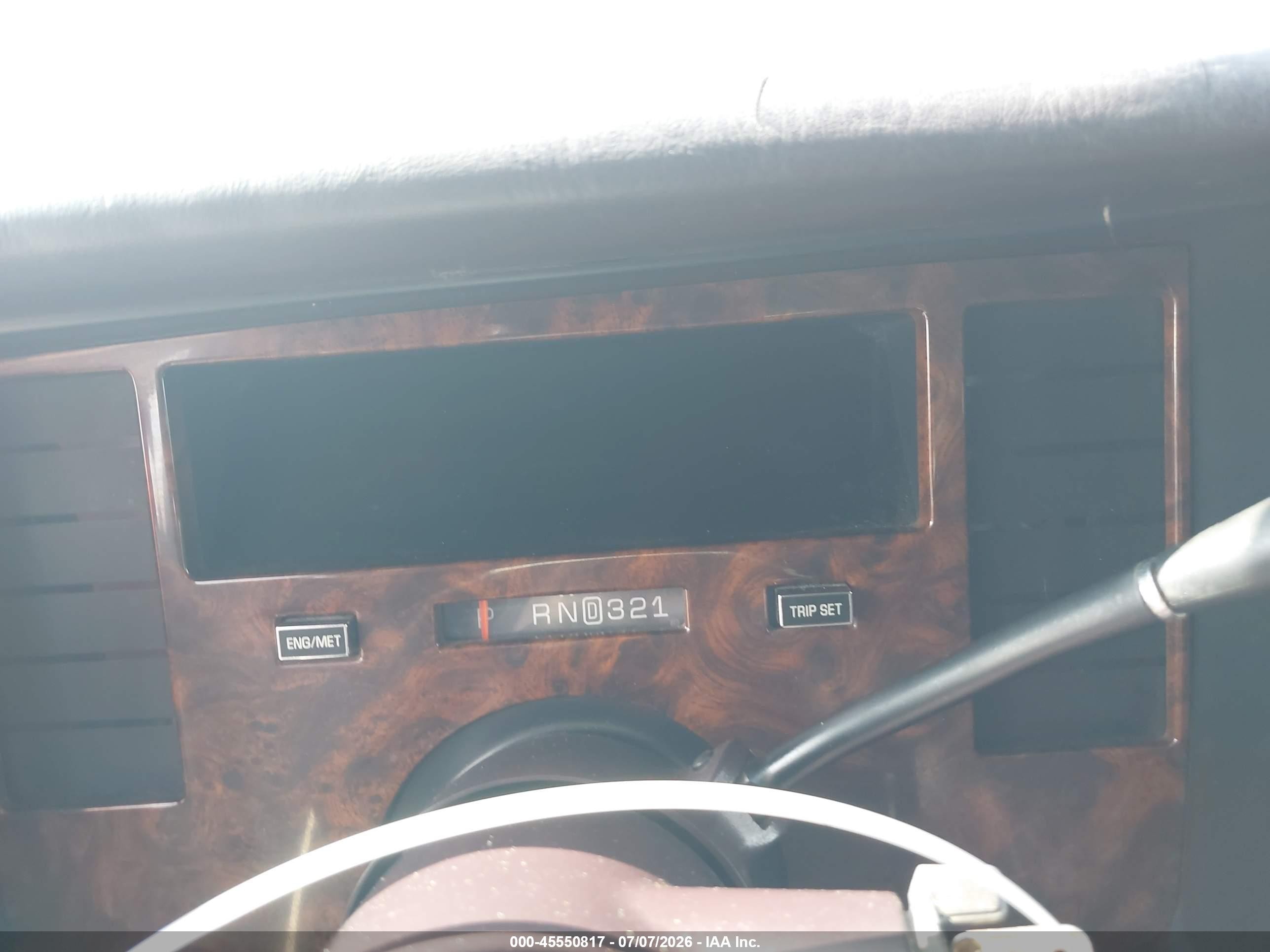 1996 Cadillac Commercial Chassis   Gold vin: 1GEFH90P9TR706072