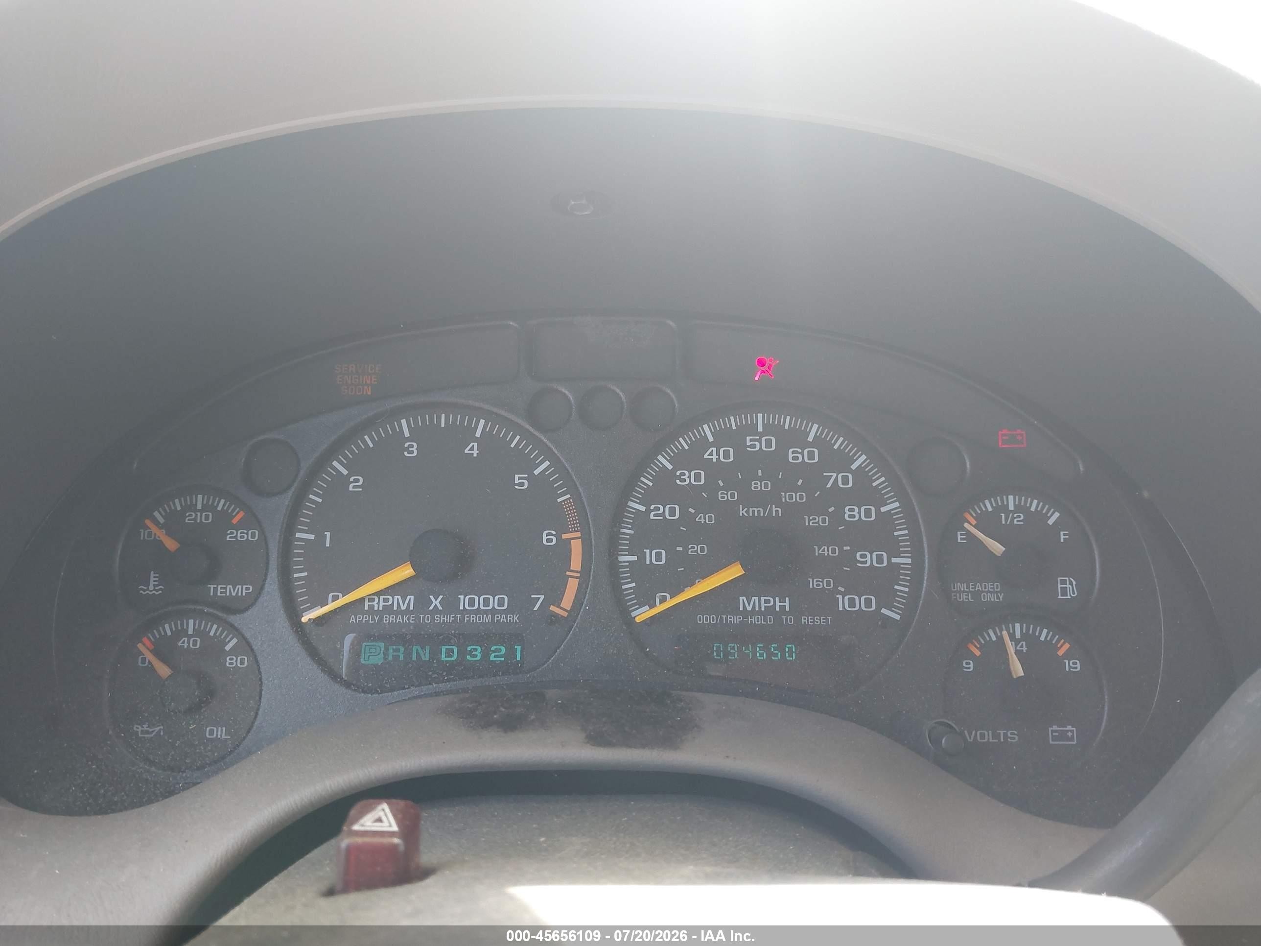 1998 Isuzu Hombre S Золотой vin: 1GGCS1442W8651665