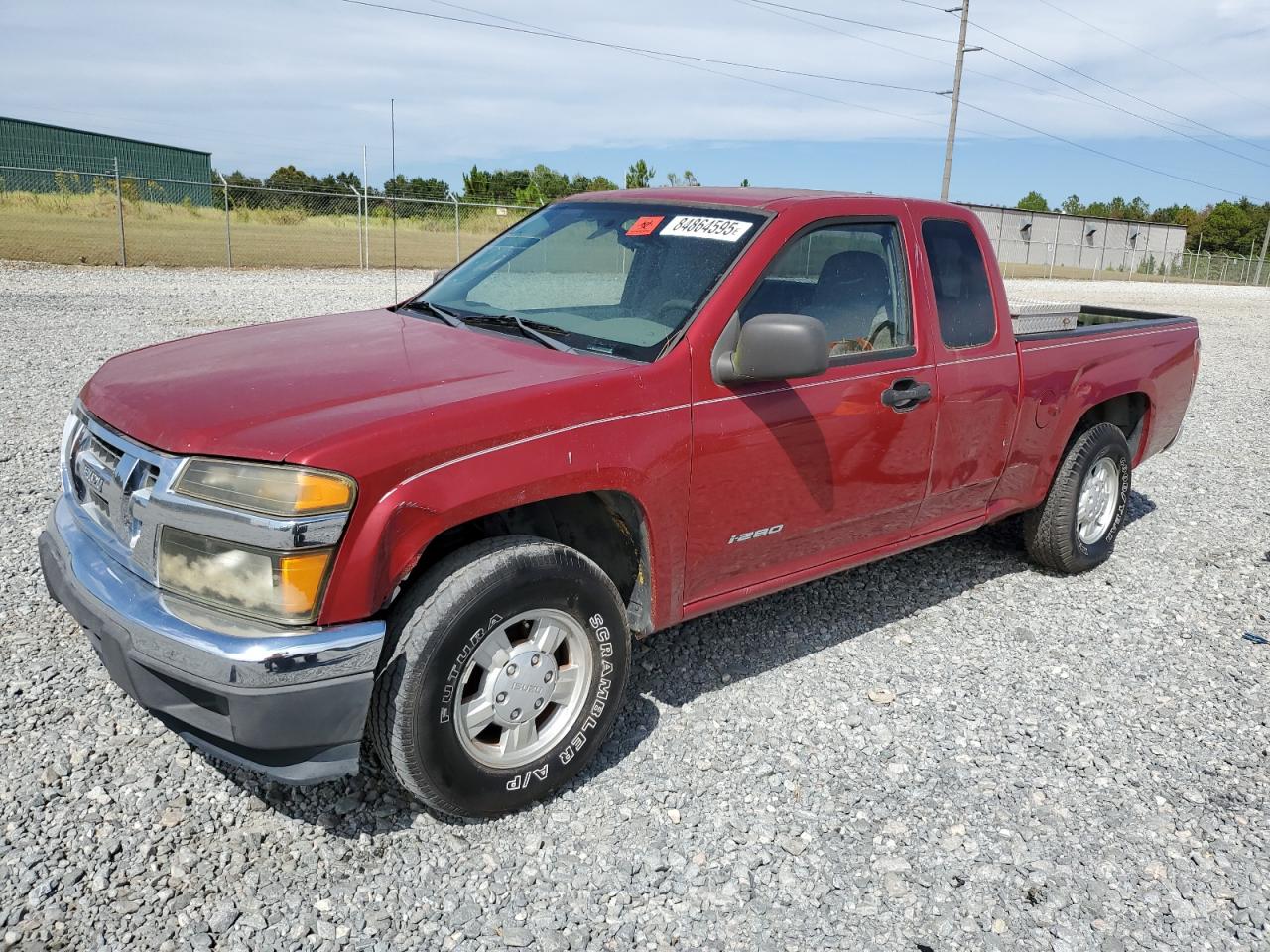 2006 Isuzu I-280 Red vin: 1GGCS198368700982