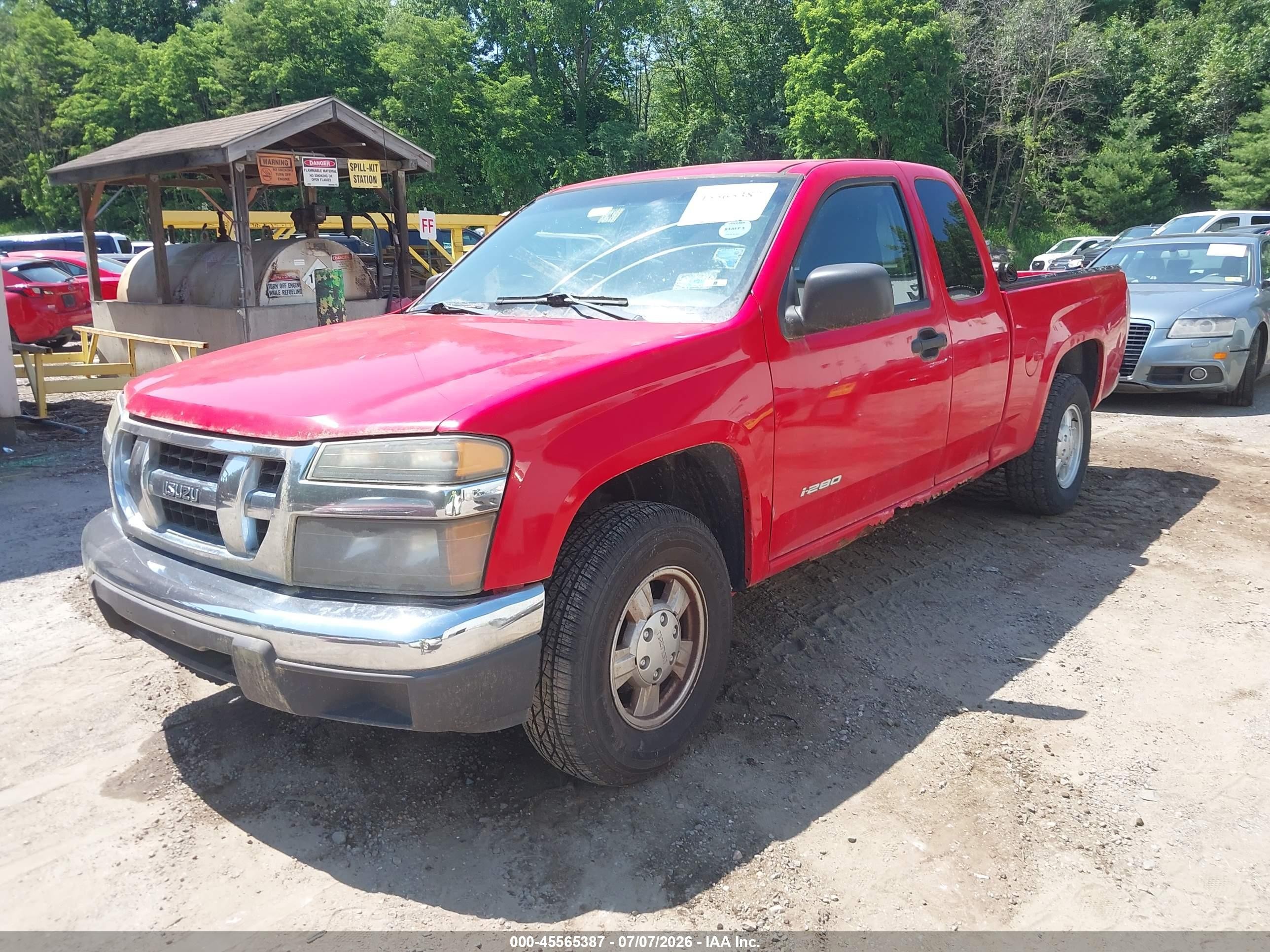 2006 Isuzu I-280 S Red vin: 1GGCS198668704380
