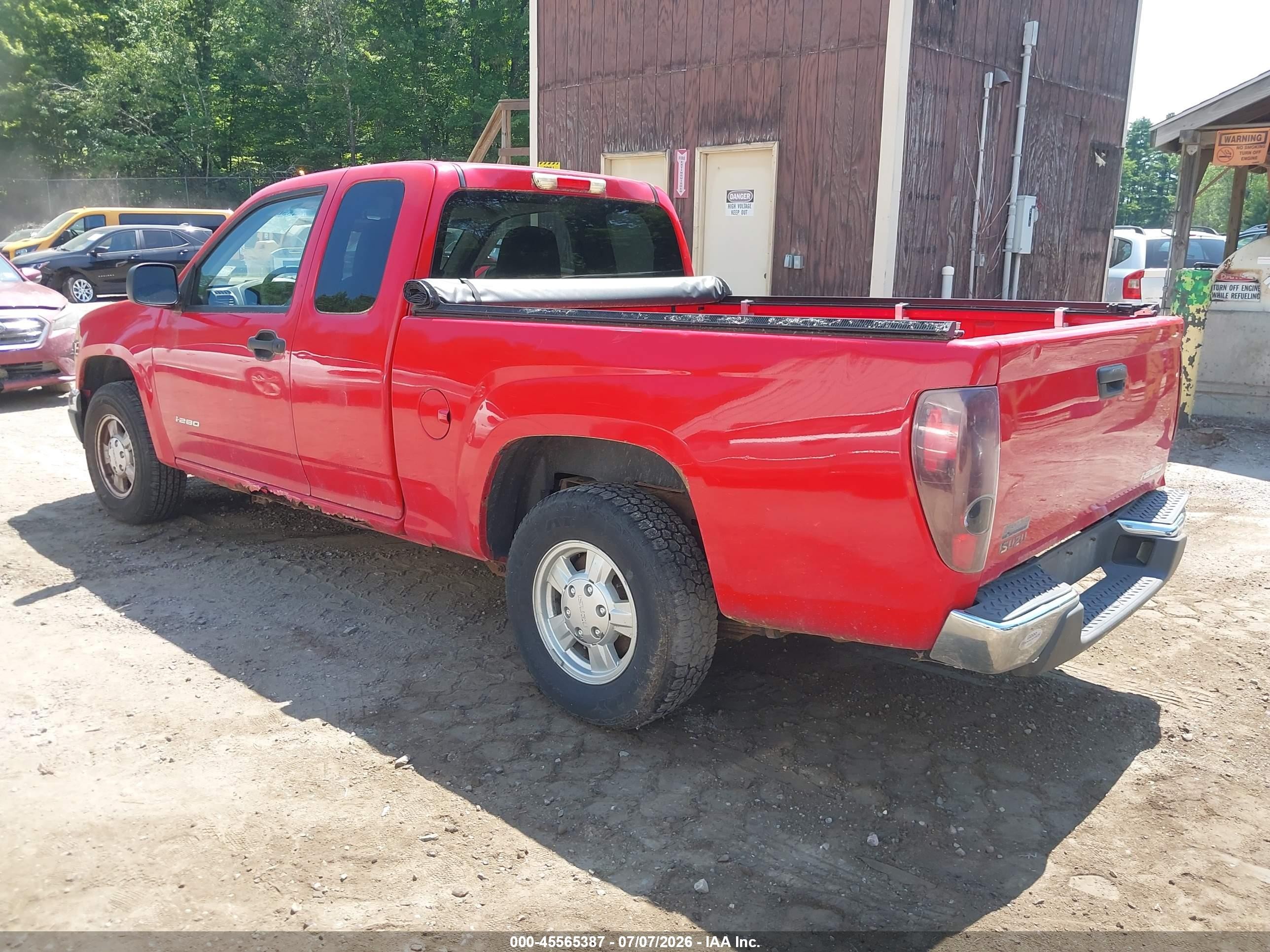 2006 Isuzu I-280 S Red vin: 1GGCS198668704380