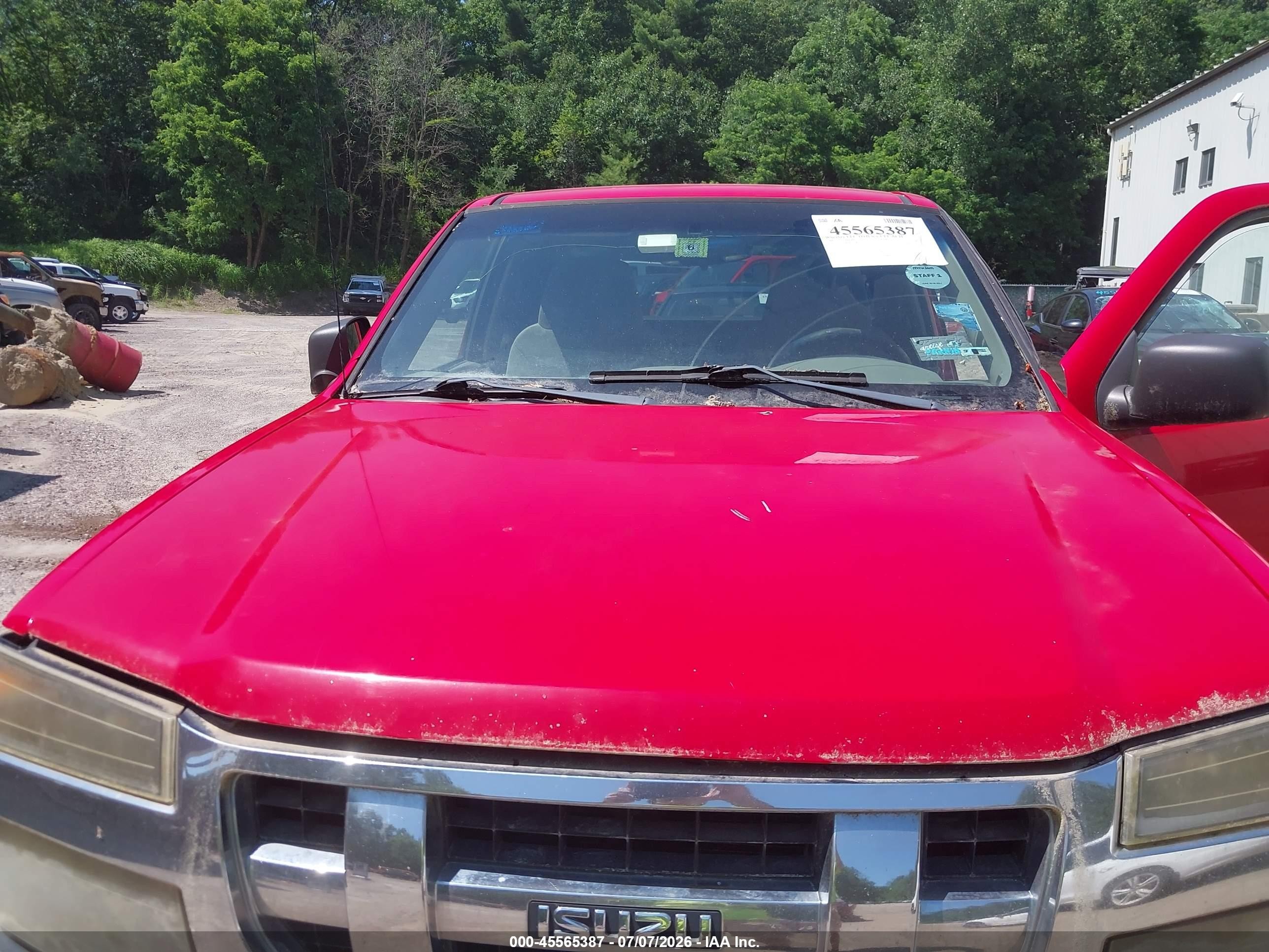 2006 Isuzu I-280 S Red vin: 1GGCS198668704380