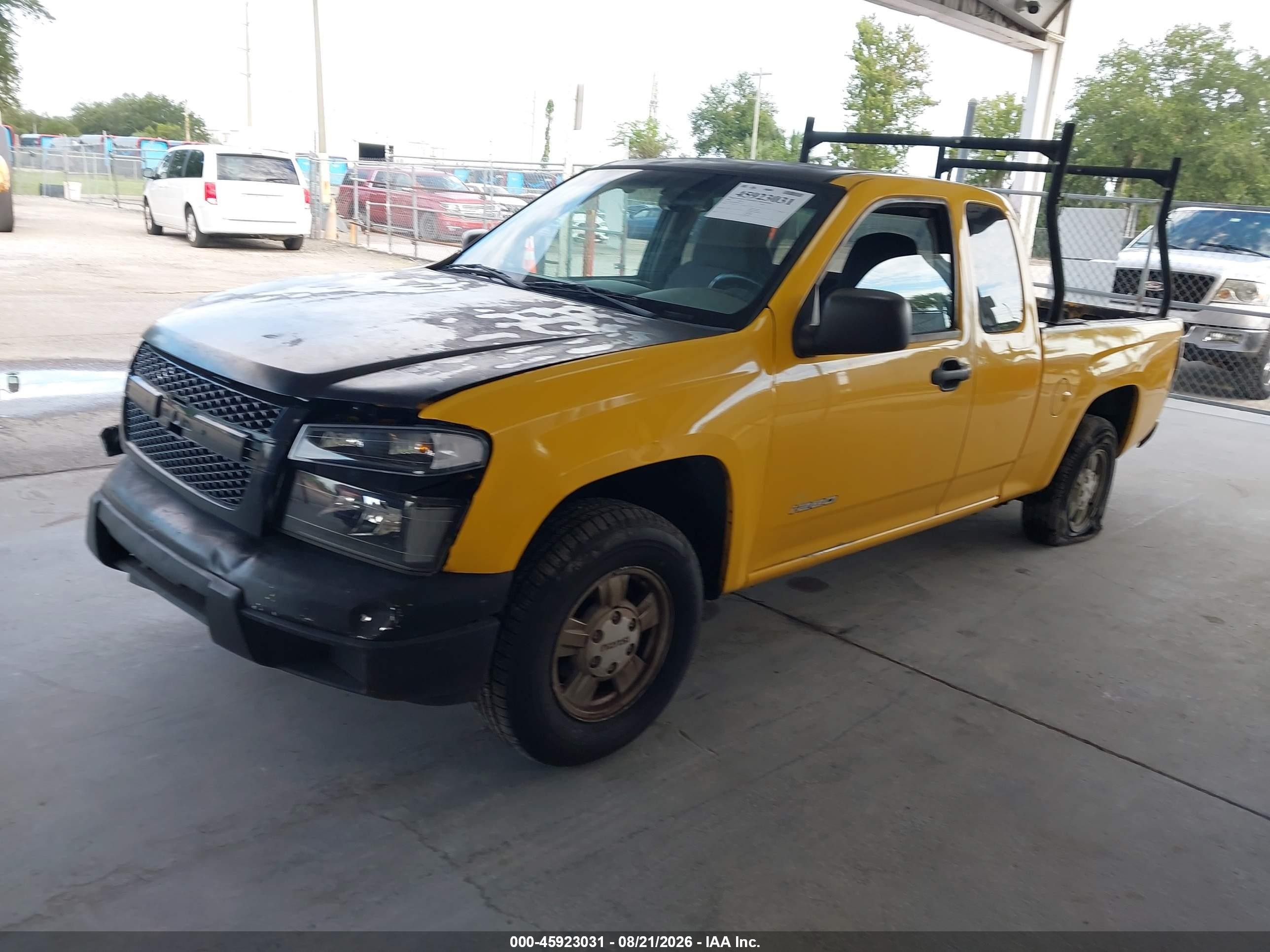 2006 Isuzu I-280 S Yellow vin: 1GGCS198768701679