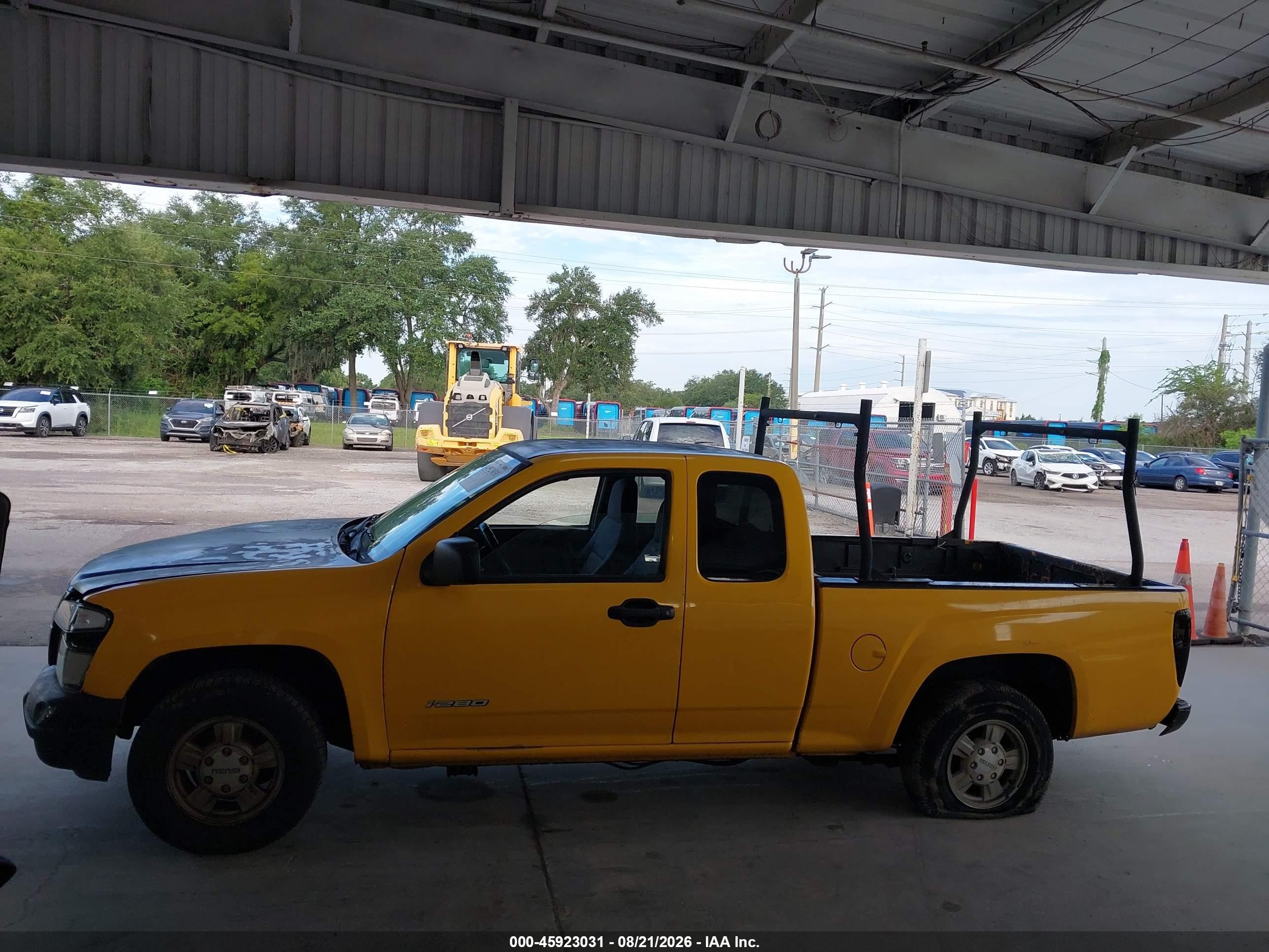 2006 Isuzu I-280 S Yellow vin: 1GGCS198768701679