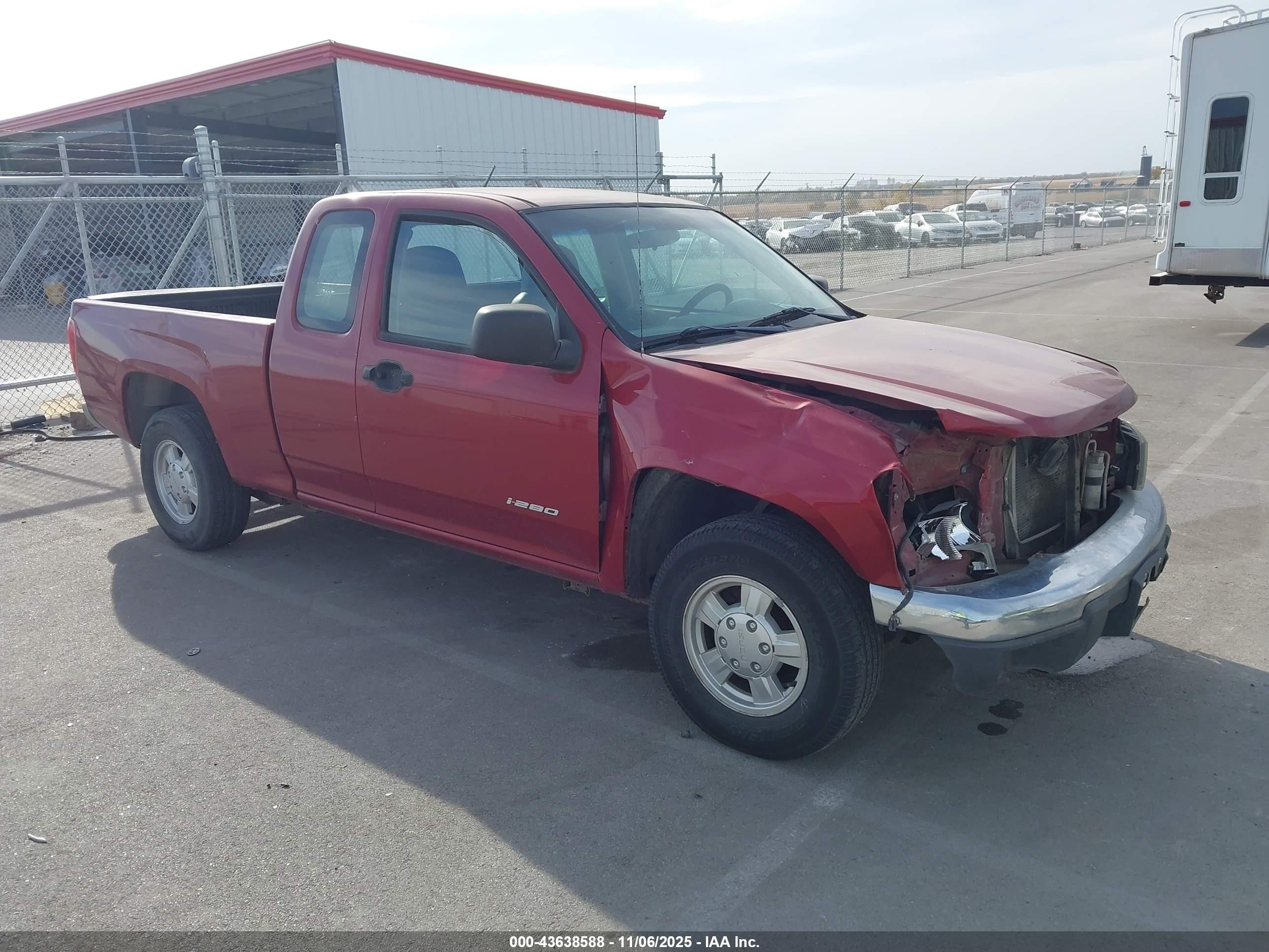 2006 Isuzu I-280 S Maroon vin: 1GGCS198X68704270
