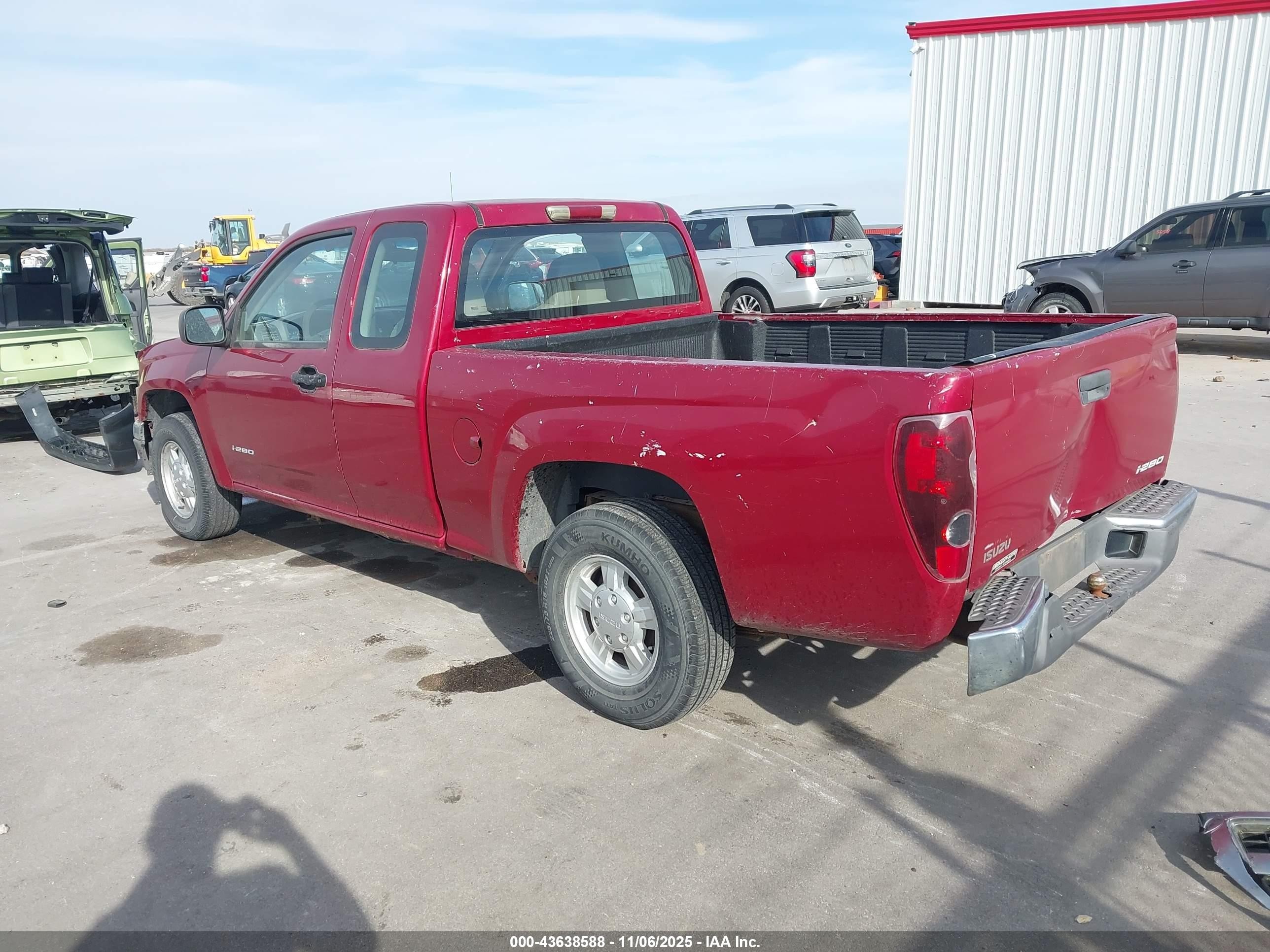 2006 Isuzu I-280 S Maroon vin: 1GGCS198X68704270