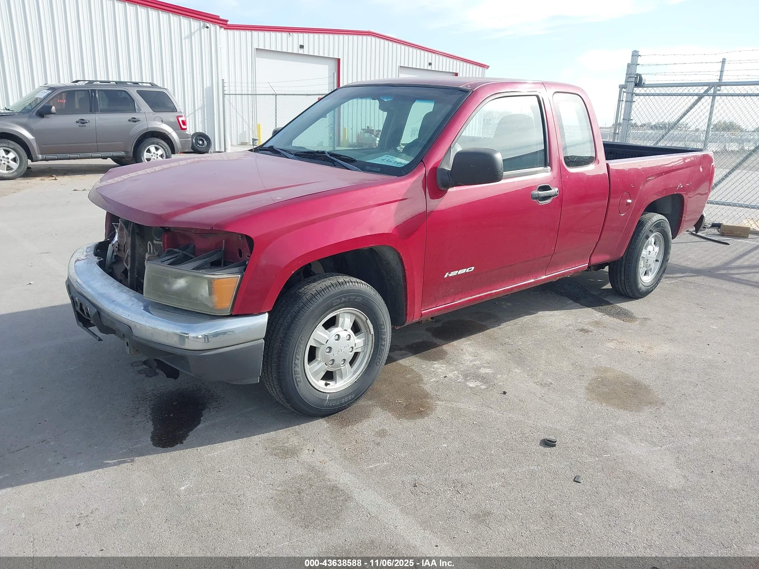 2006 Isuzu I-280 S Maroon vin: 1GGCS198X68704270
