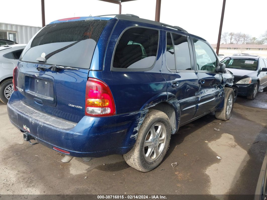 2002 Oldsmobile Bravada   Blue vin: 1GHDT13S322244528