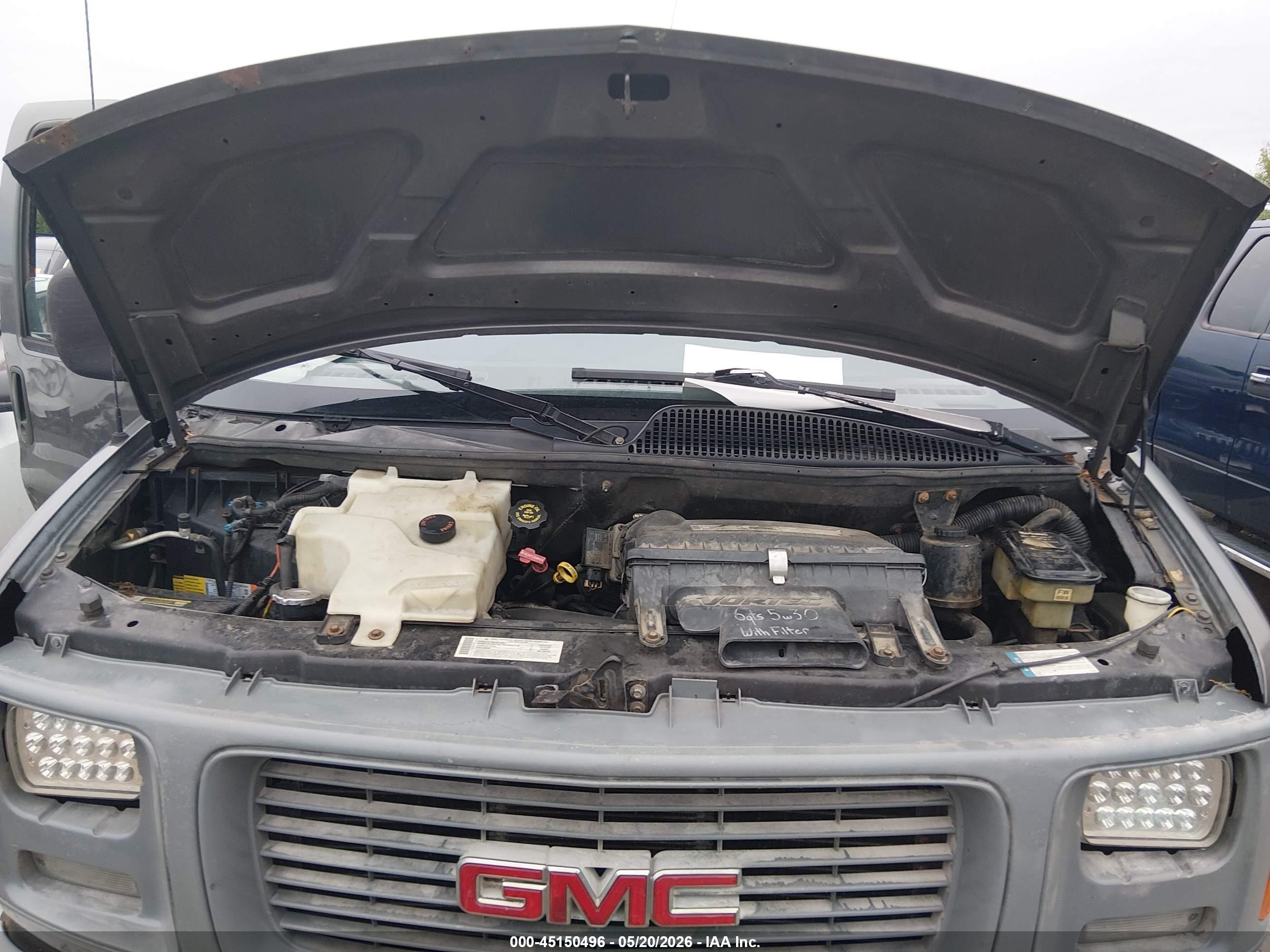 2000 Gmc Savana Standard Gray vin: 1GJGG25RXY1262121