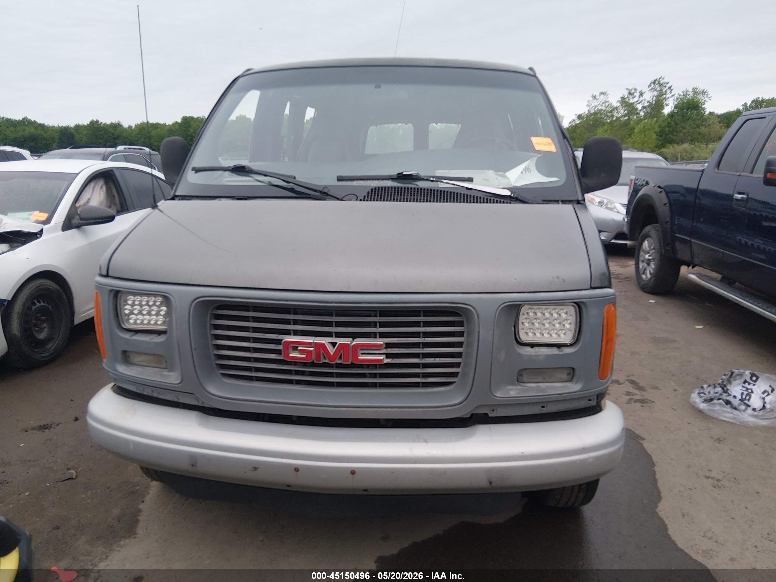 2000 Gmc Savana Standard Gray vin: 1GJGG25RXY1262121